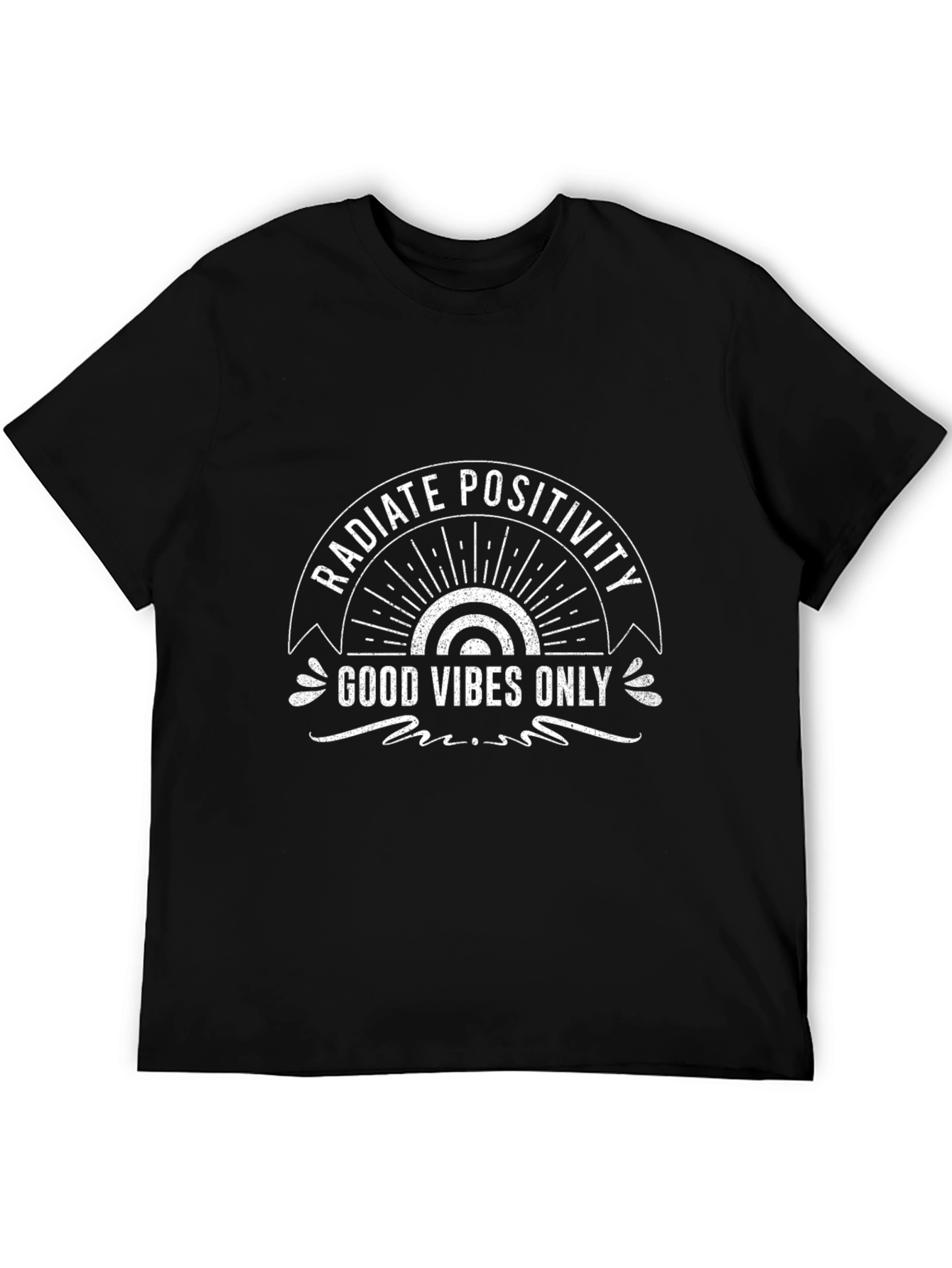 Radiate Positivity T-Shirt: Good Vibes Only