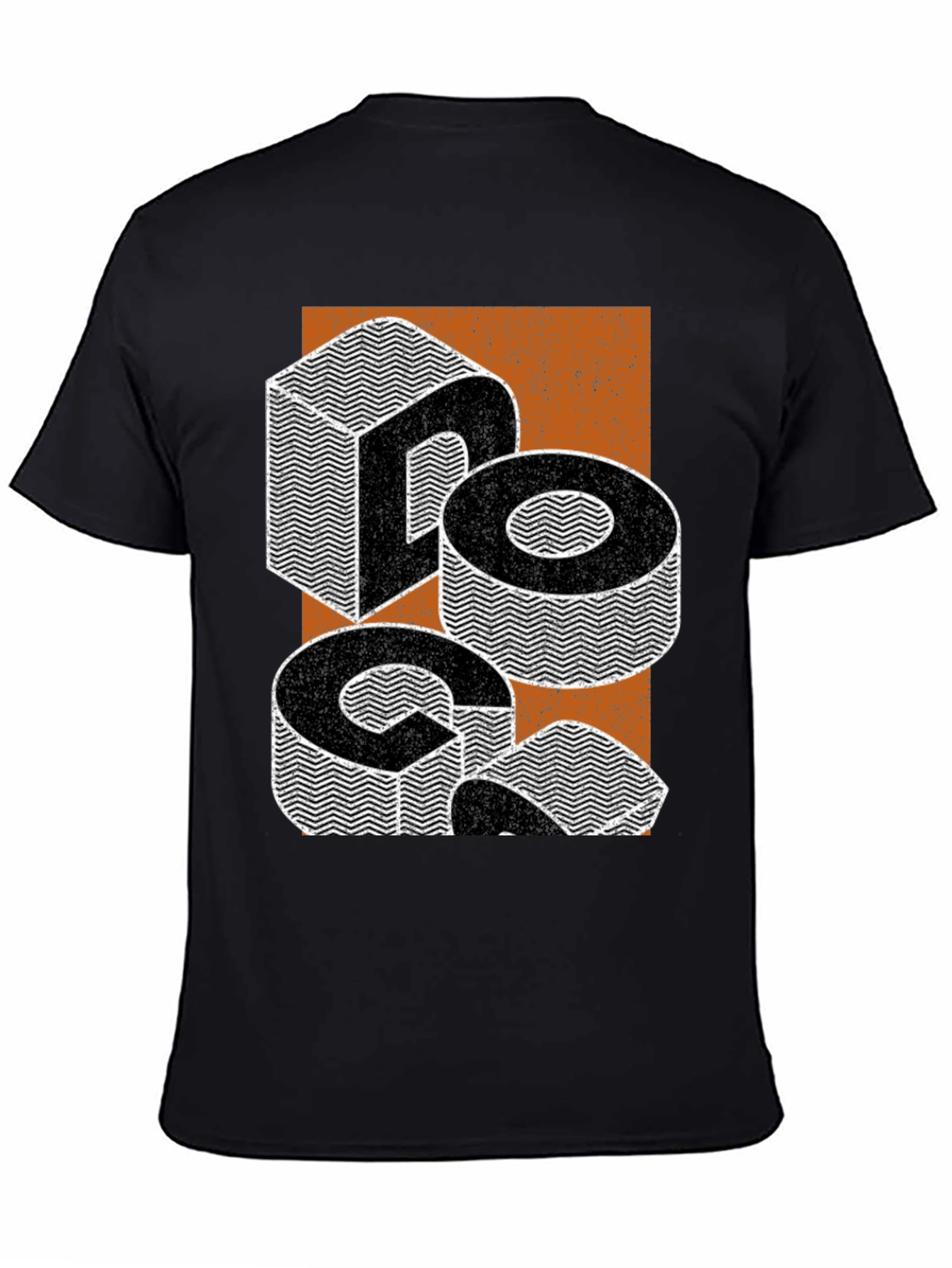 Cool Graphic Tee - Optical Illusion Design
