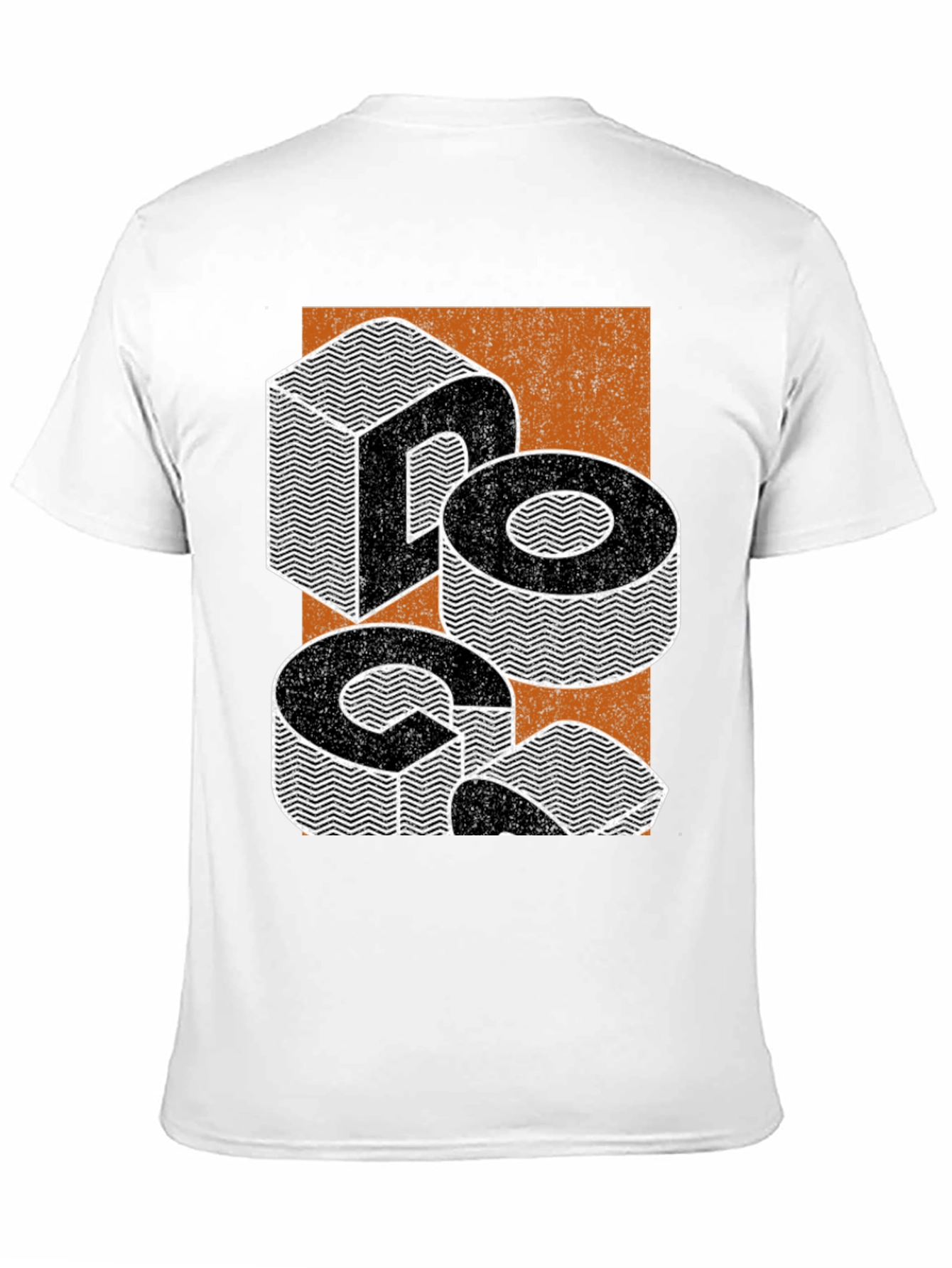 Cool Graphic Tee - Optical Illusion Design