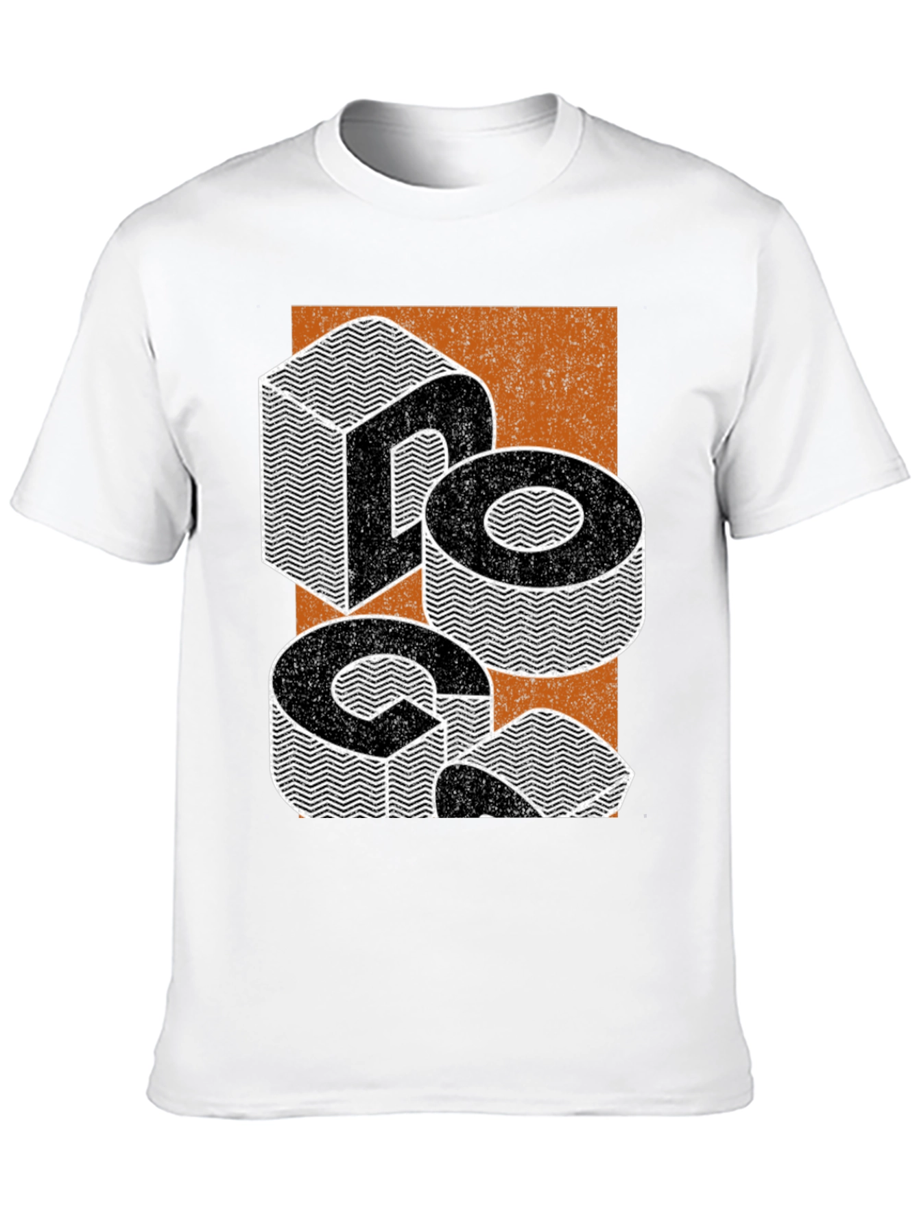 Cool Graphic Tee - Optical Illusion Design