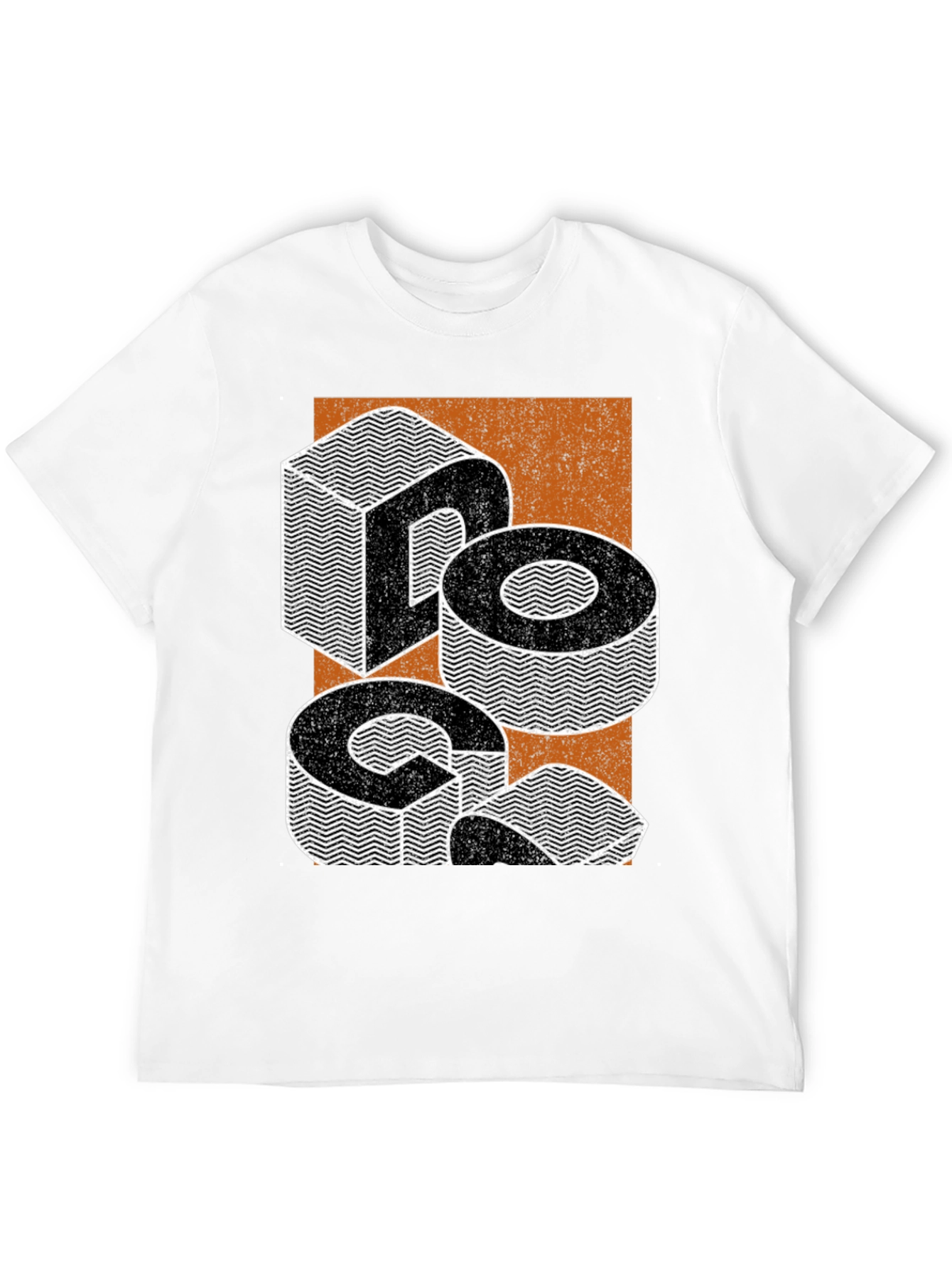 Cool Graphic Tee - Optical Illusion Design