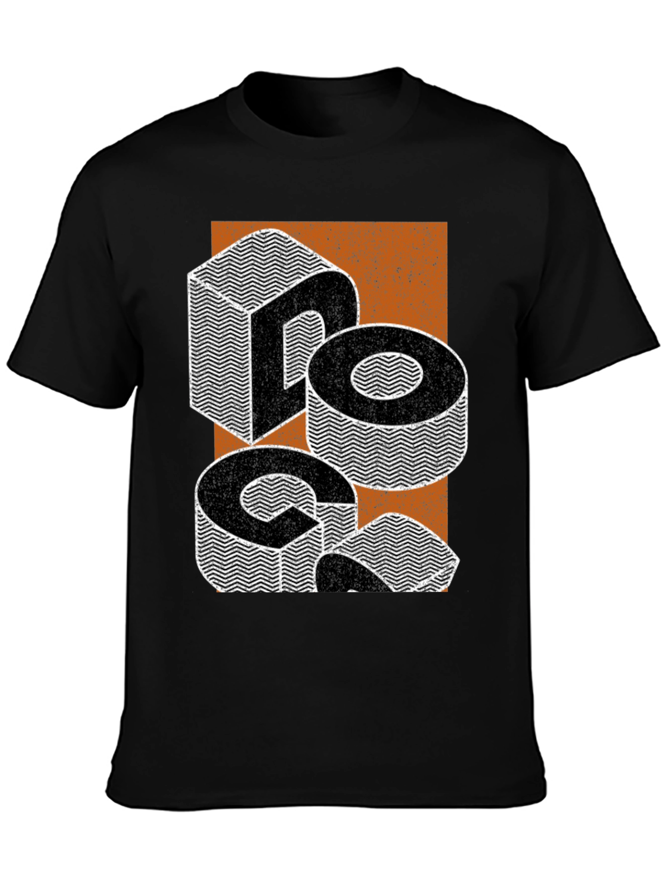 Cool Graphic Tee - Optical Illusion Design