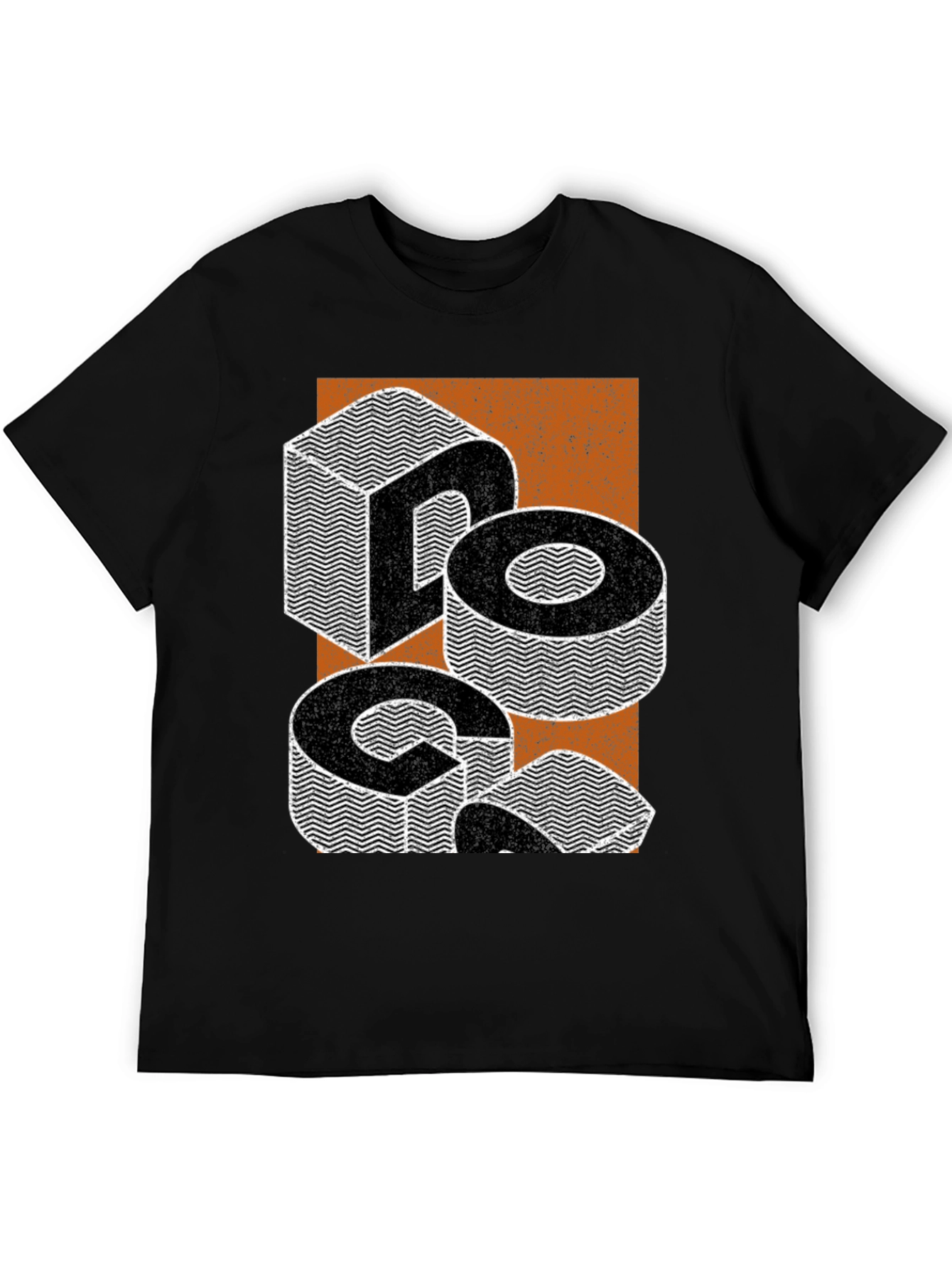 Cool Graphic Tee - Optical Illusion Design