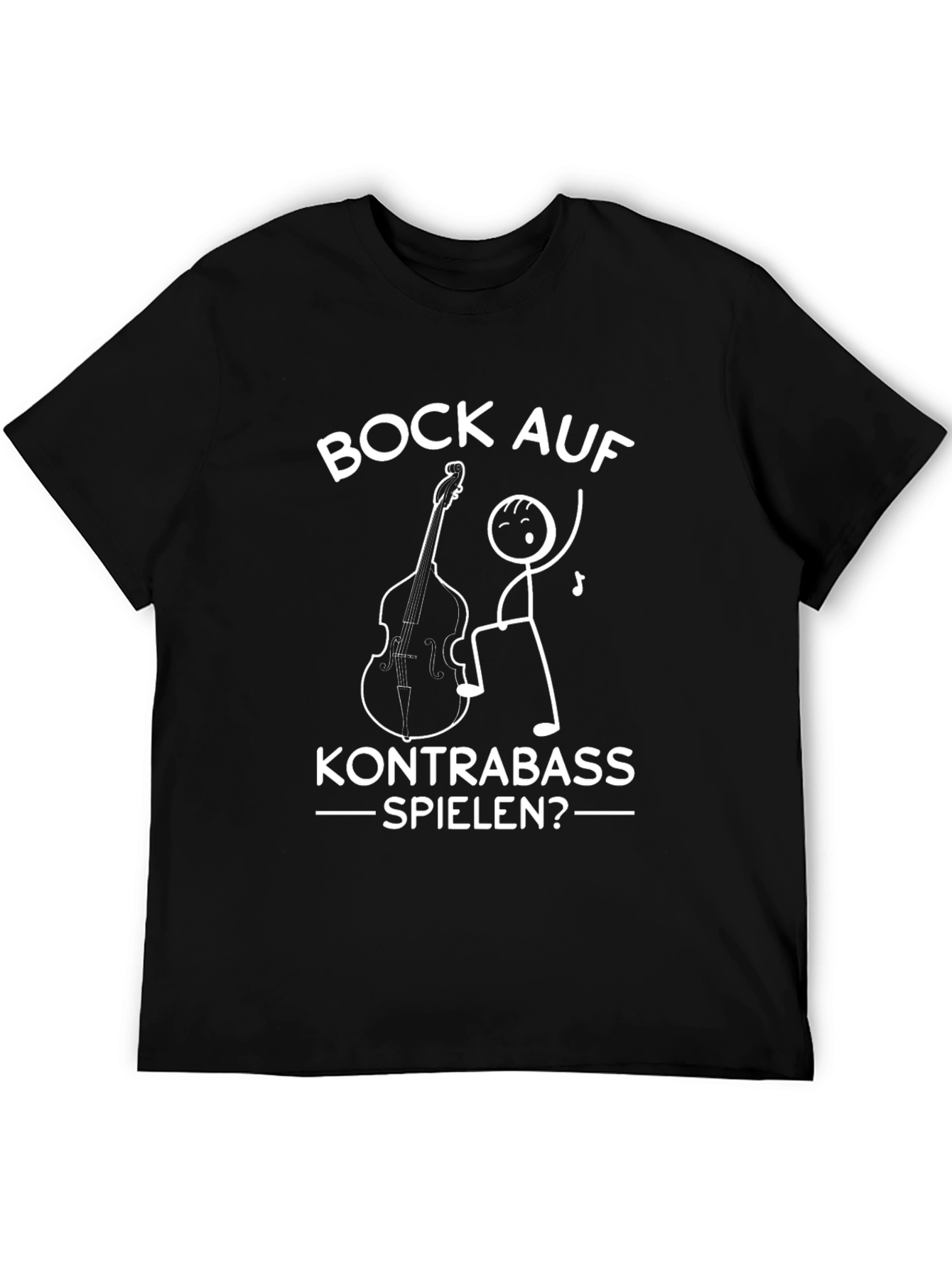 Bock Auf Kontrabass Spielen? T-Shirt