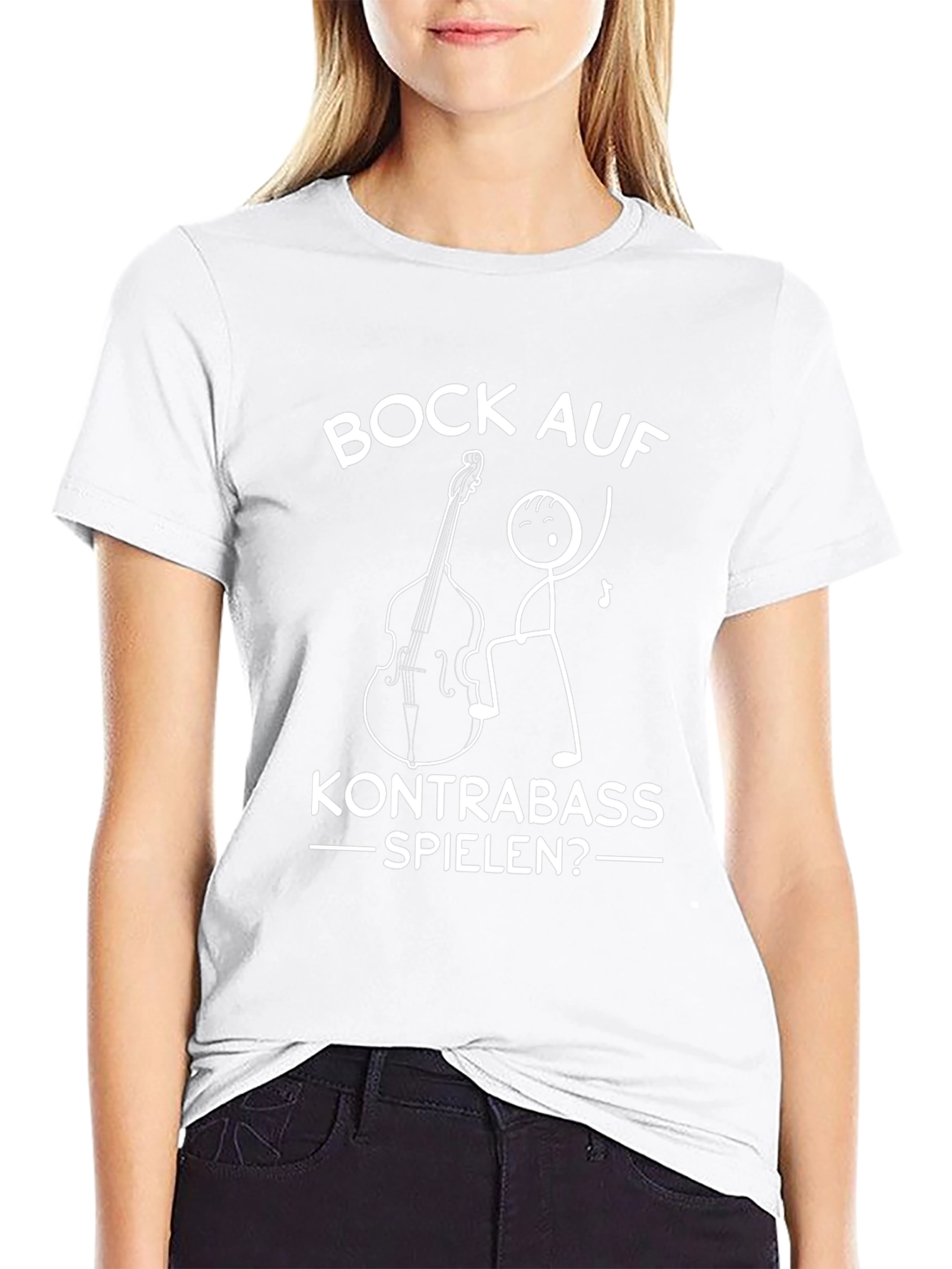 Bock Auf Kontrabass Spielen? T-Shirt