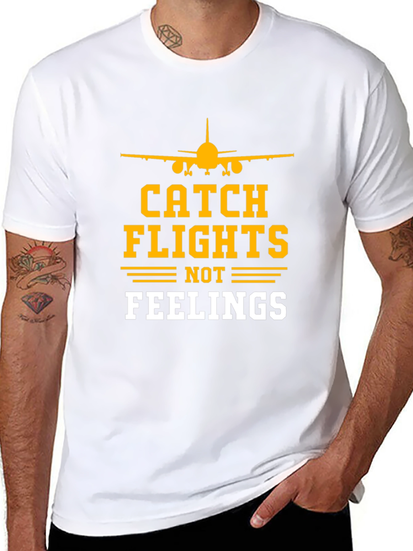 Catch Flights Not Feelings T-Shirt