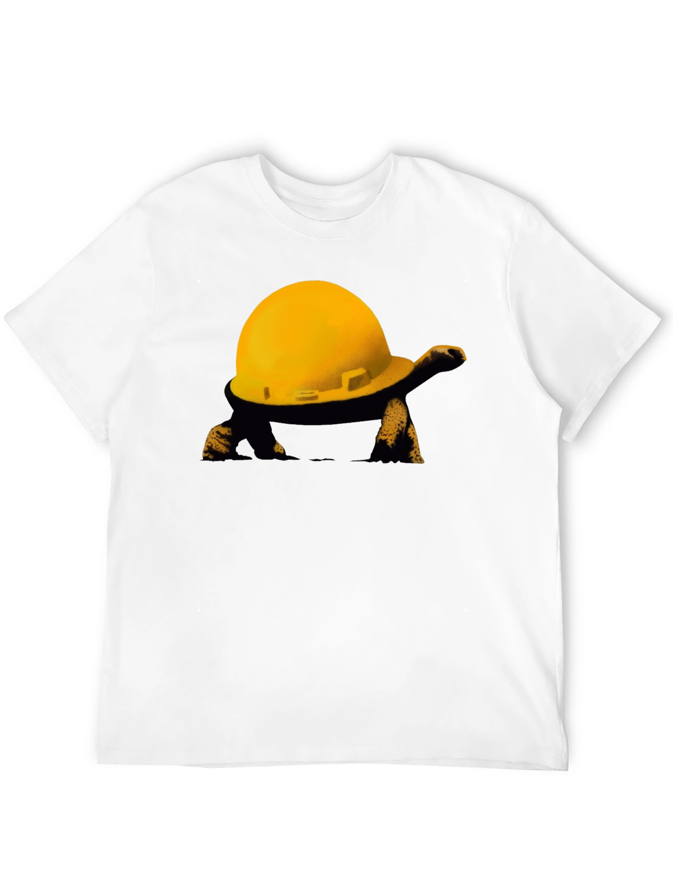 Construction Turtle T-Shirt - Funny Hard Hat Tee