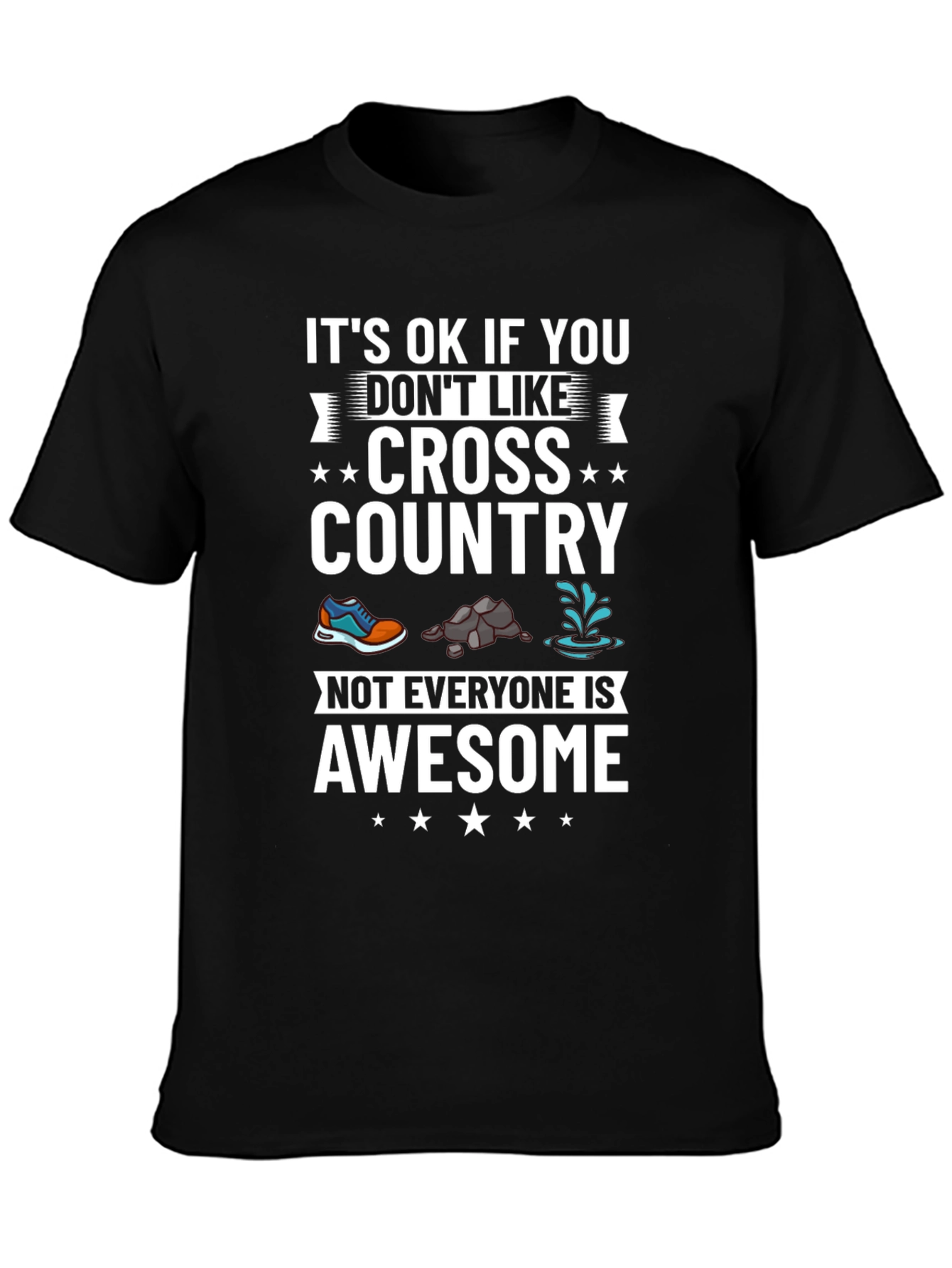 Cross Country Running Graphic T-Shirt