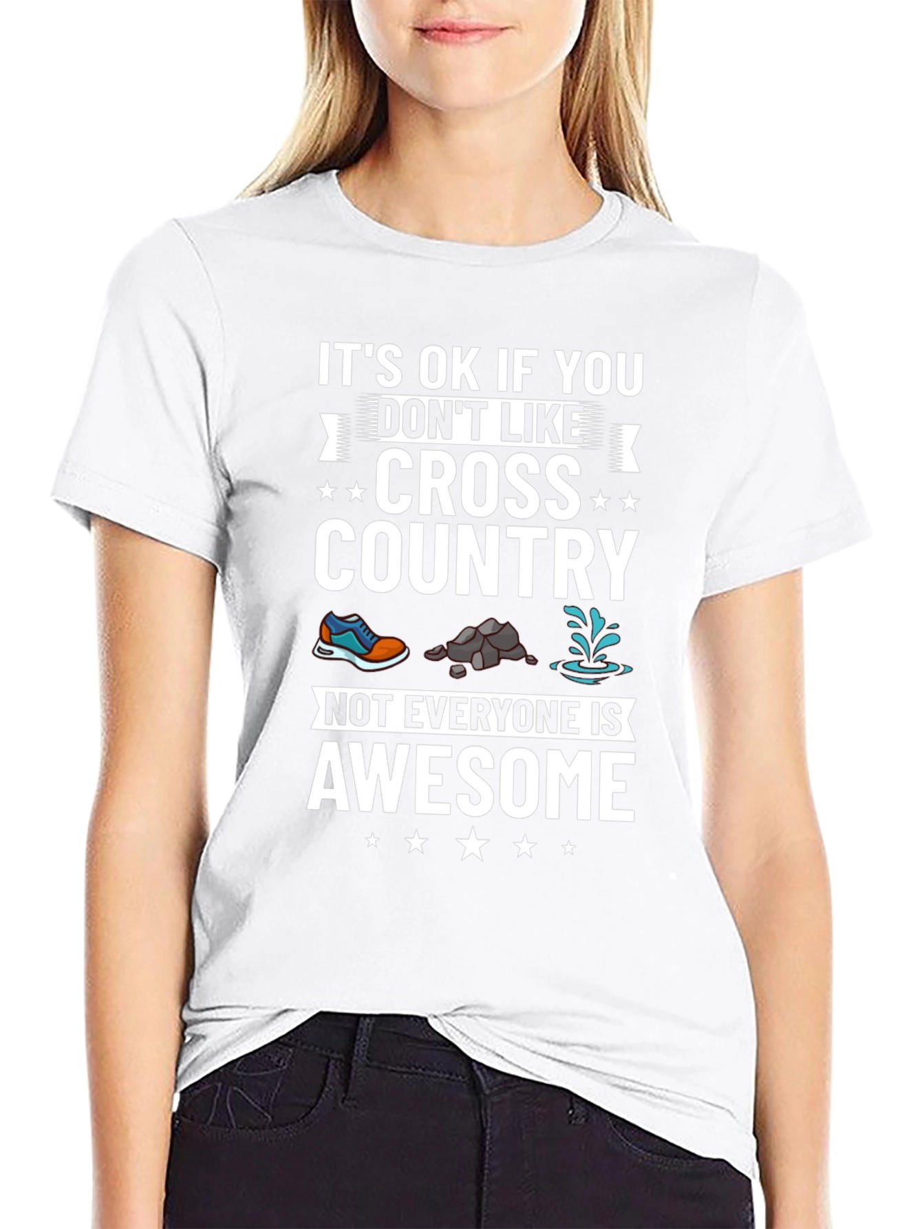 Cross Country Running Graphic T-Shirt