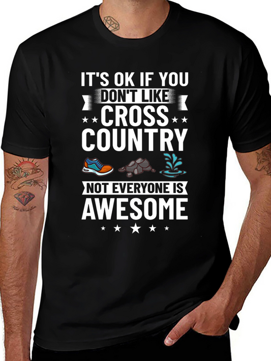Cross Country Running Graphic T-Shirt