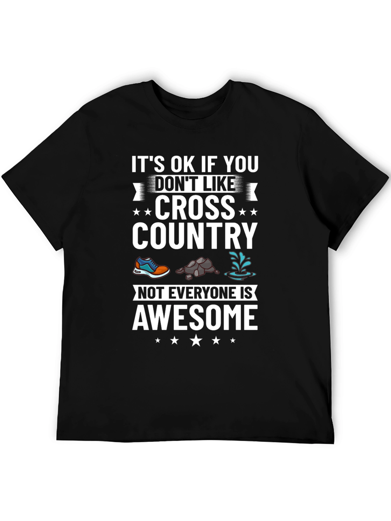Cross Country Running Graphic T-Shirt