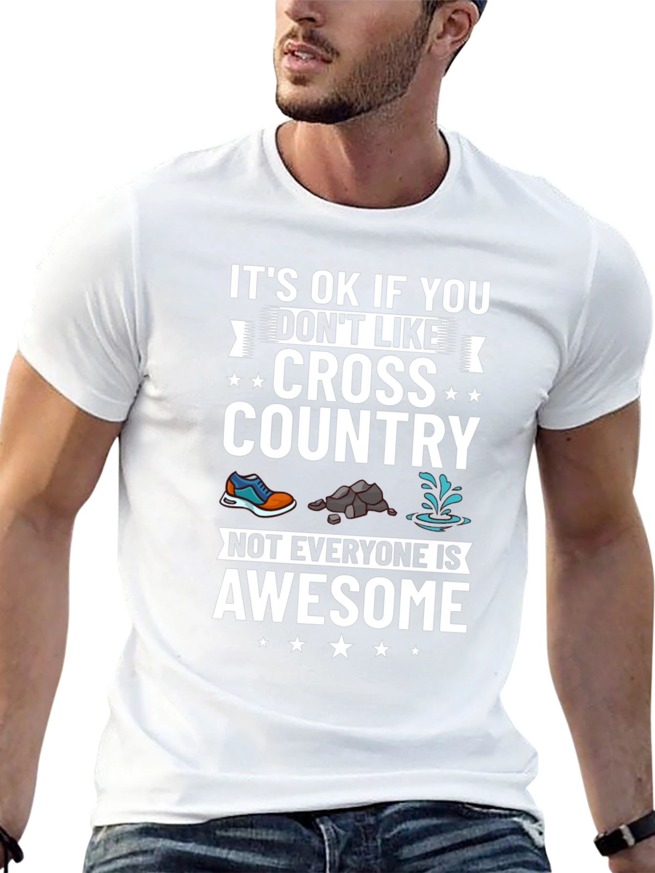Cross Country Running Graphic T-Shirt