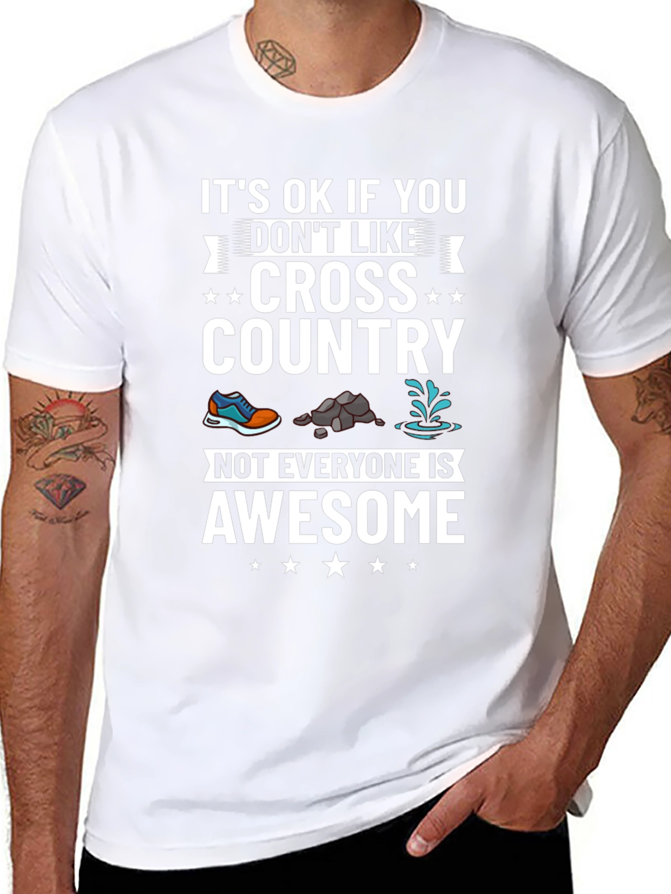 Cross Country Running Graphic T-Shirt