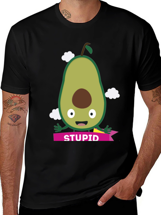 Funny Avocado Stupid Pun Graphic Tee