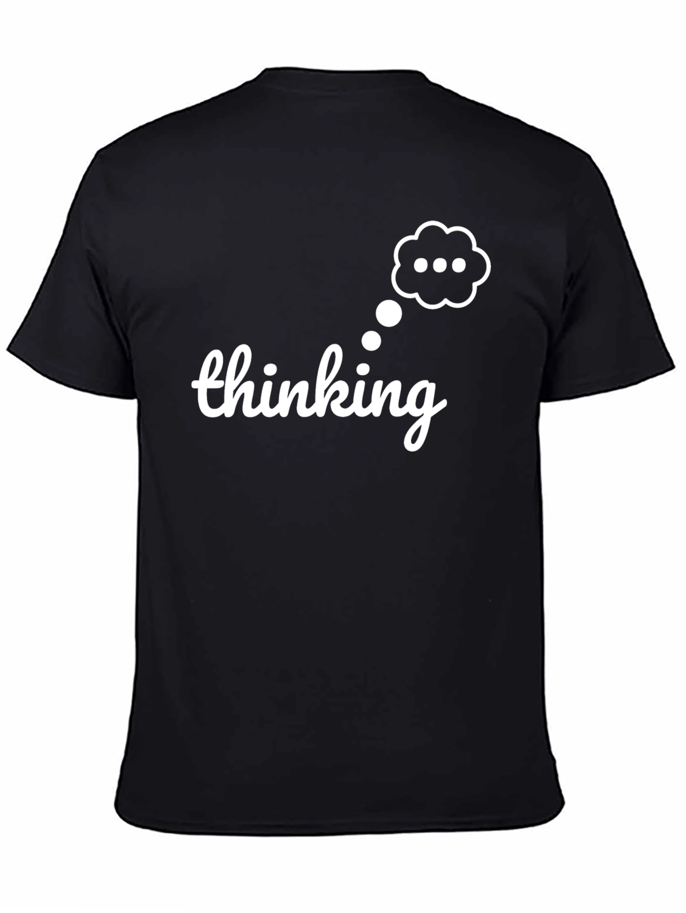 Thinking T-Shirt - Mens Funny Graphic Tee
