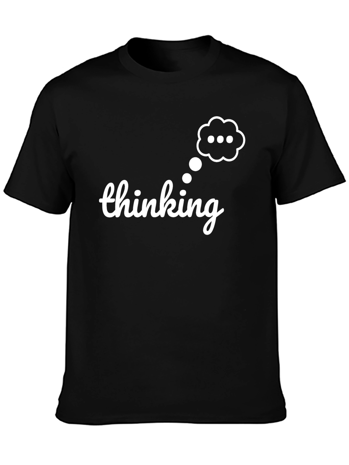Thinking T-Shirt - Mens Funny Graphic Tee