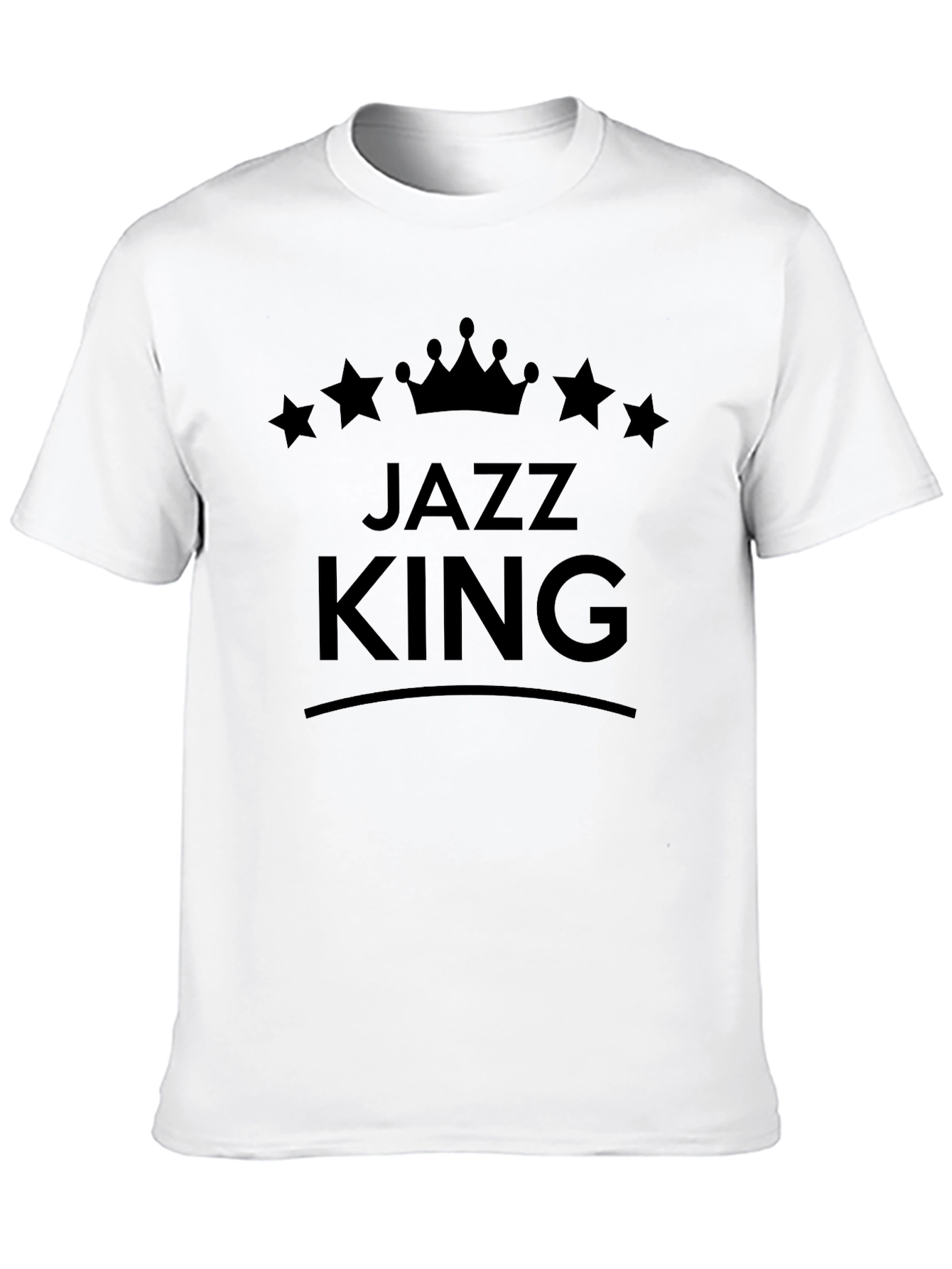 Jazz King Black Graphic Tee