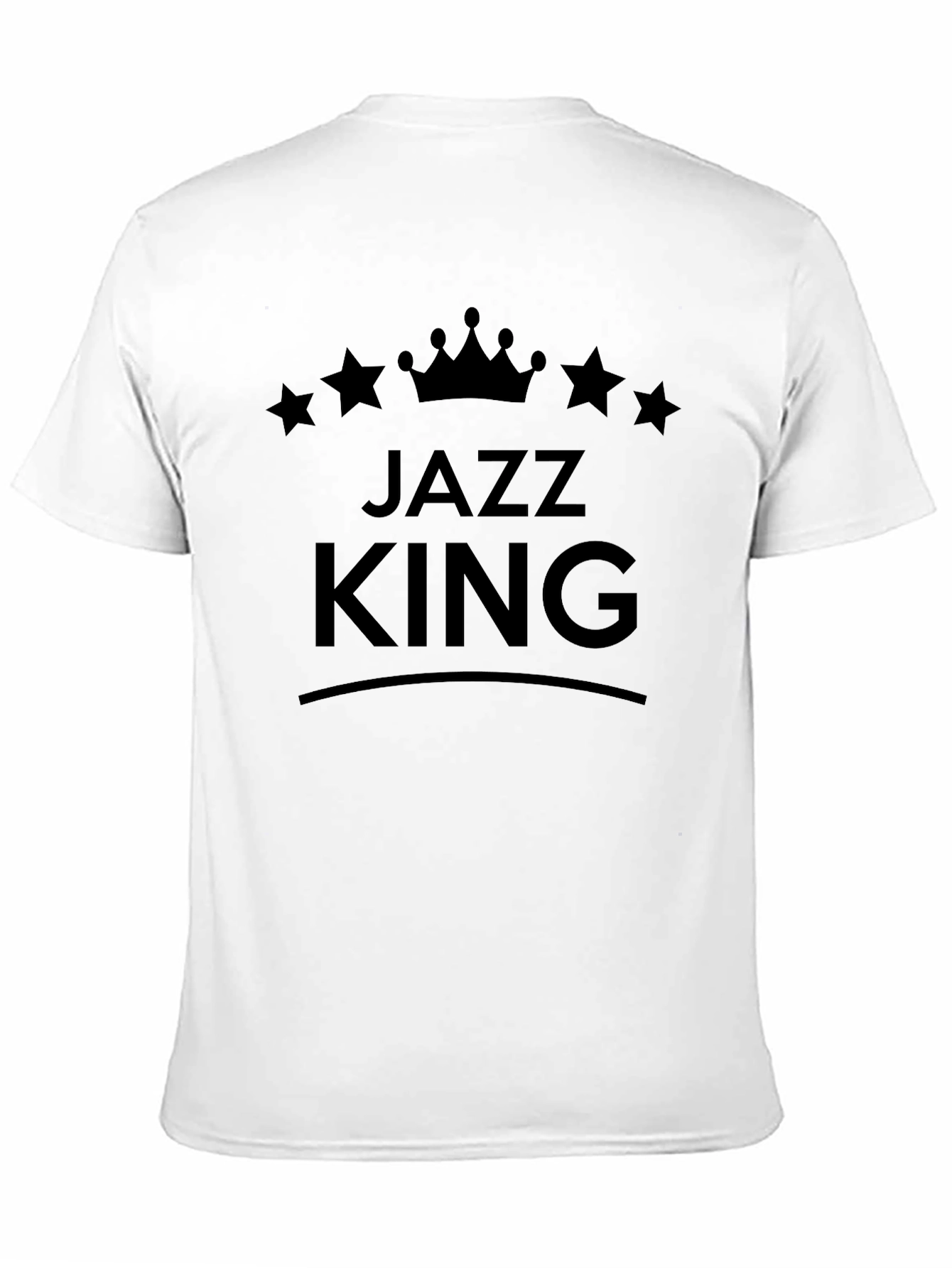 Jazz King Black Graphic Tee