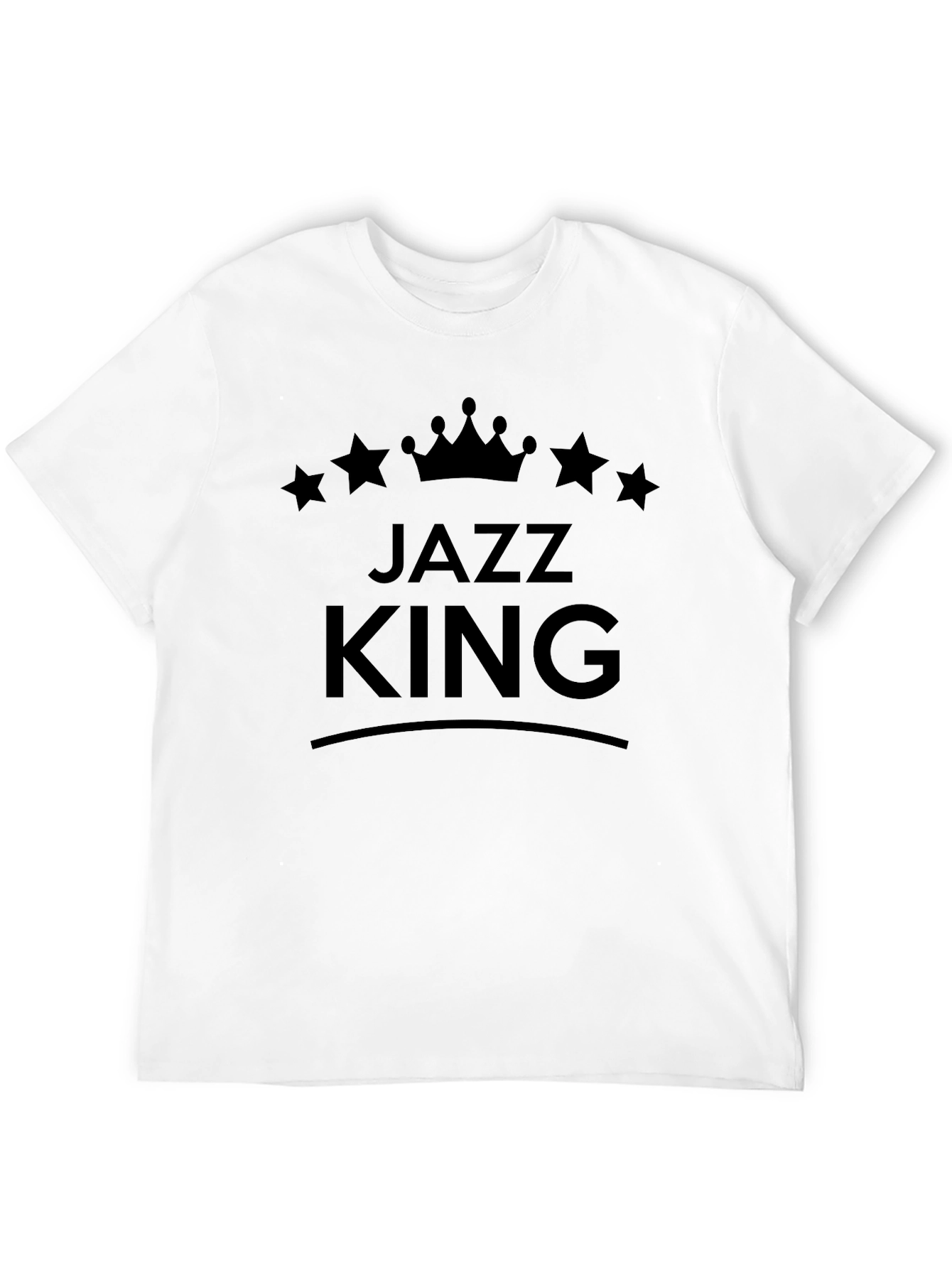 Jazz King Black Graphic Tee