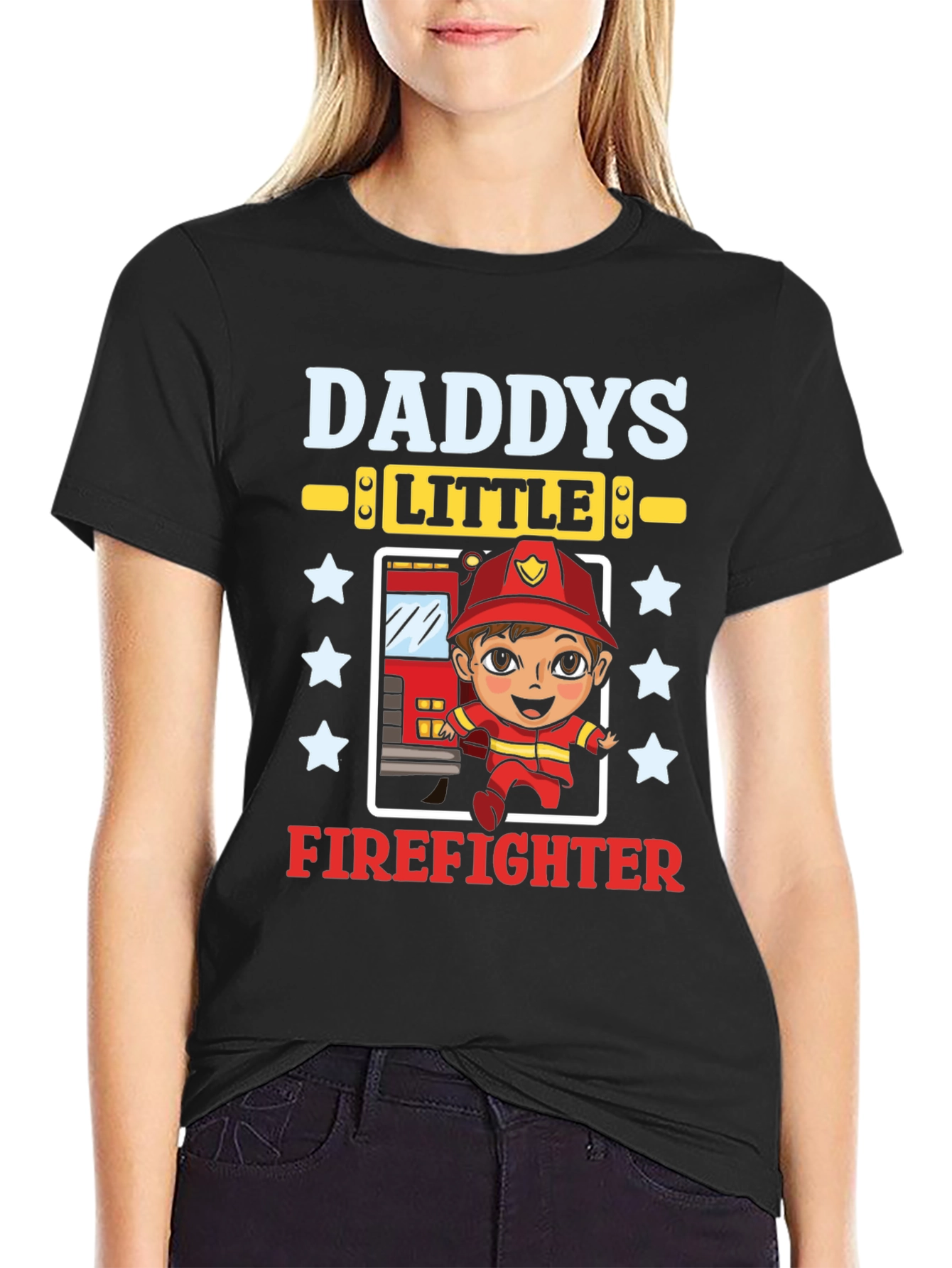 Daddys Little Firefighter T-Shirt