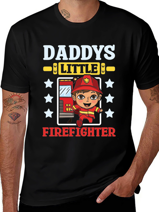 Daddys Little Firefighter T-Shirt