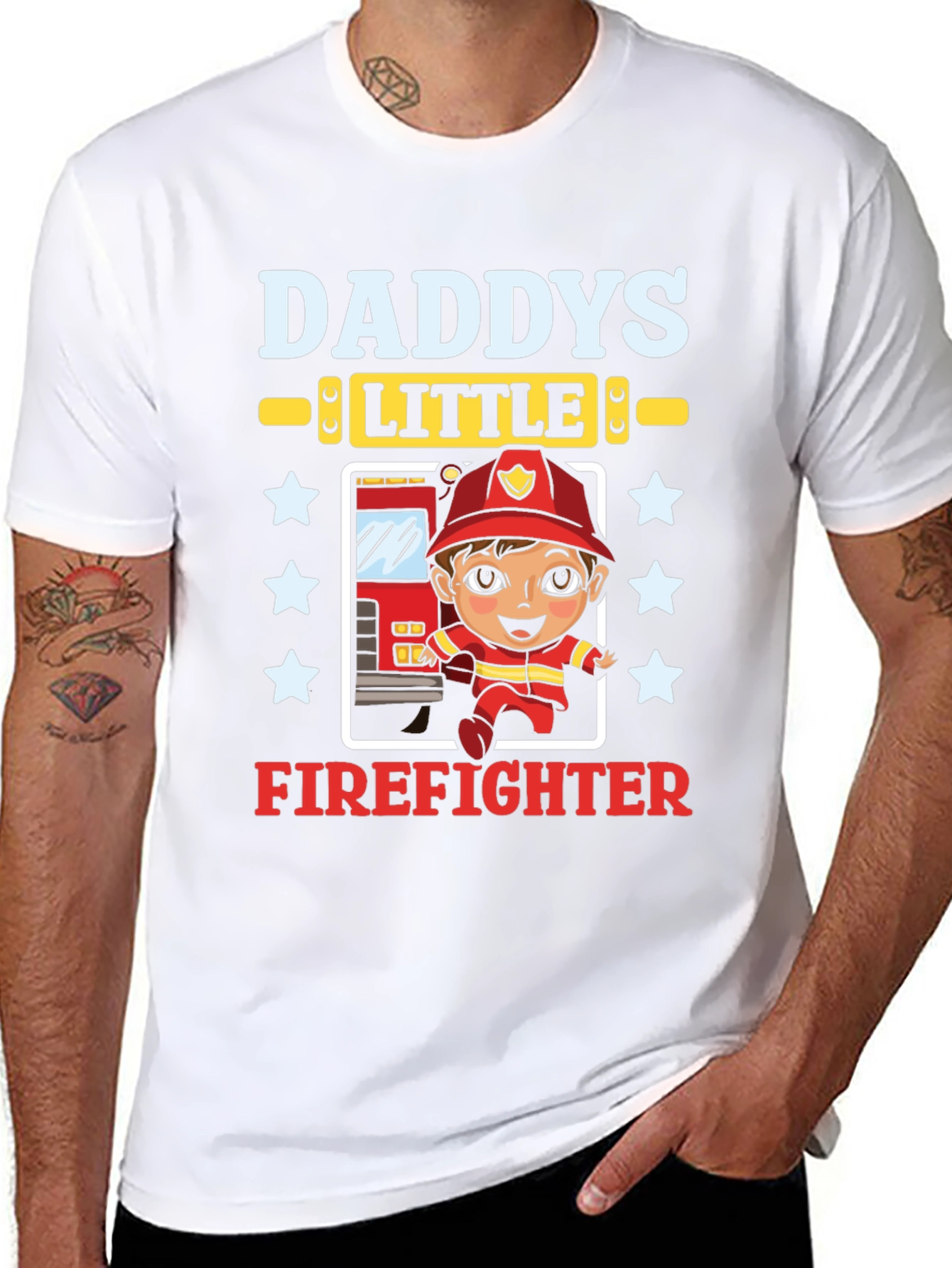 Daddys Little Firefighter T-Shirt