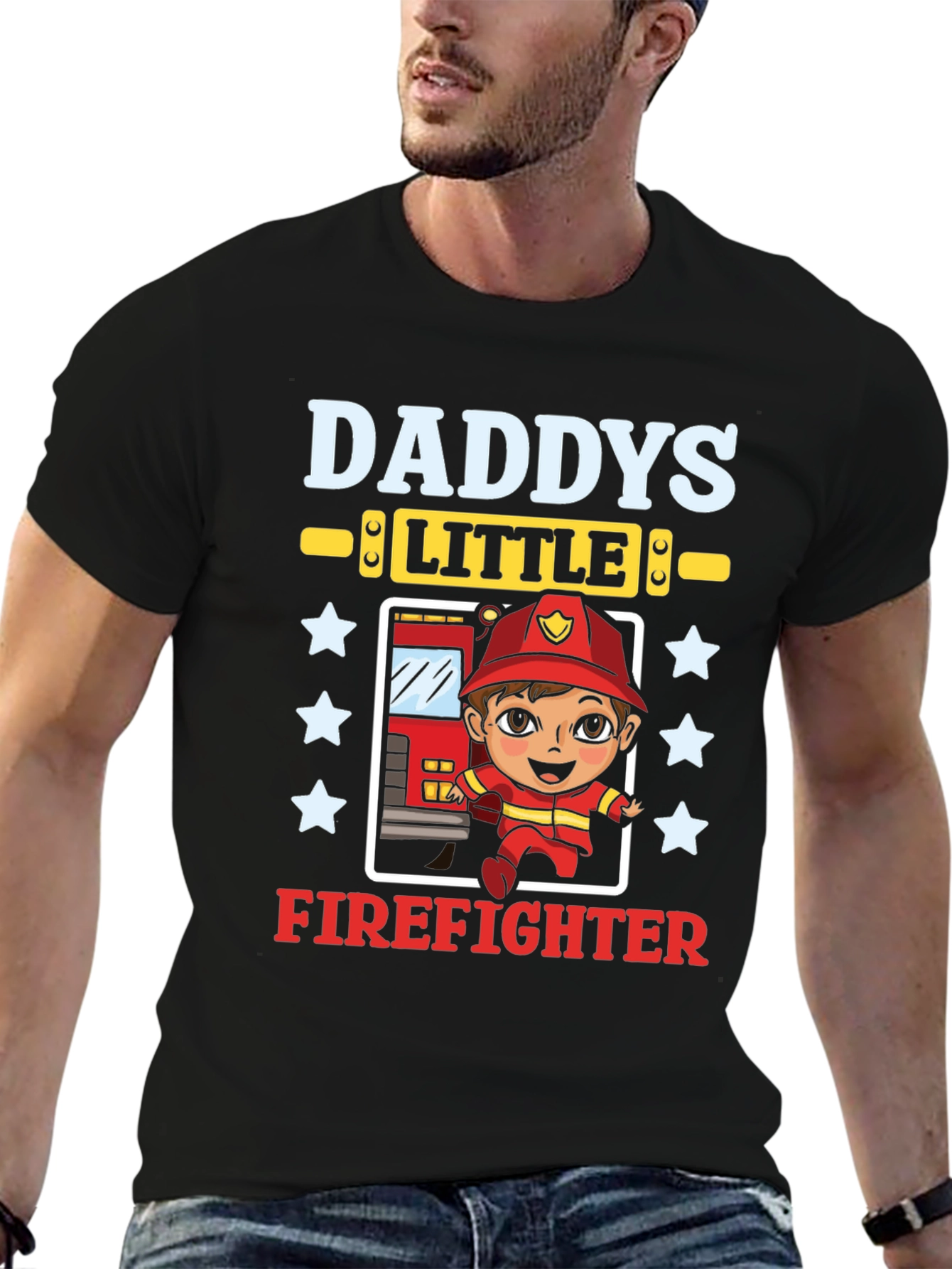 Daddys Little Firefighter T-Shirt