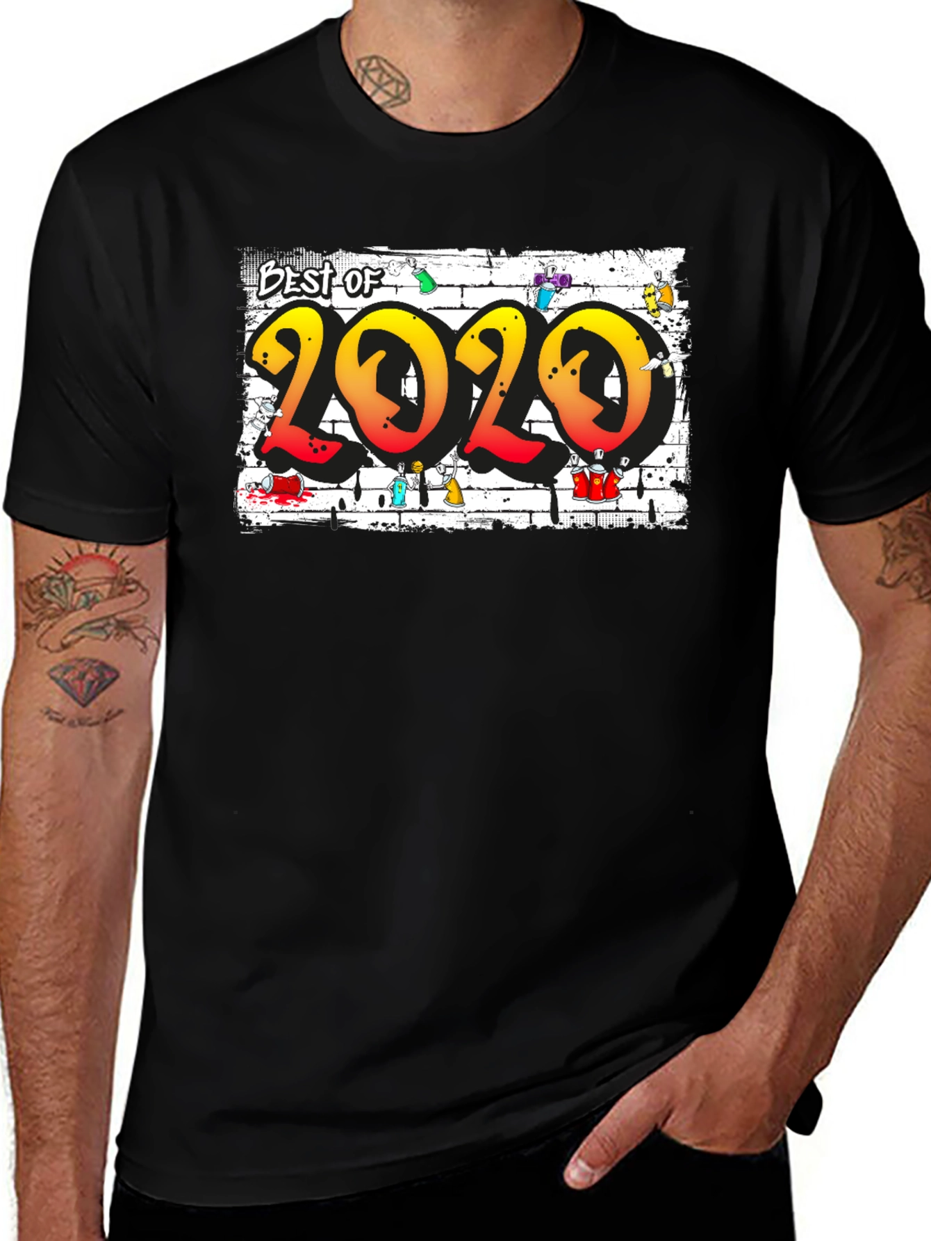 Best of 2020 Graffiti Style T-Shirt