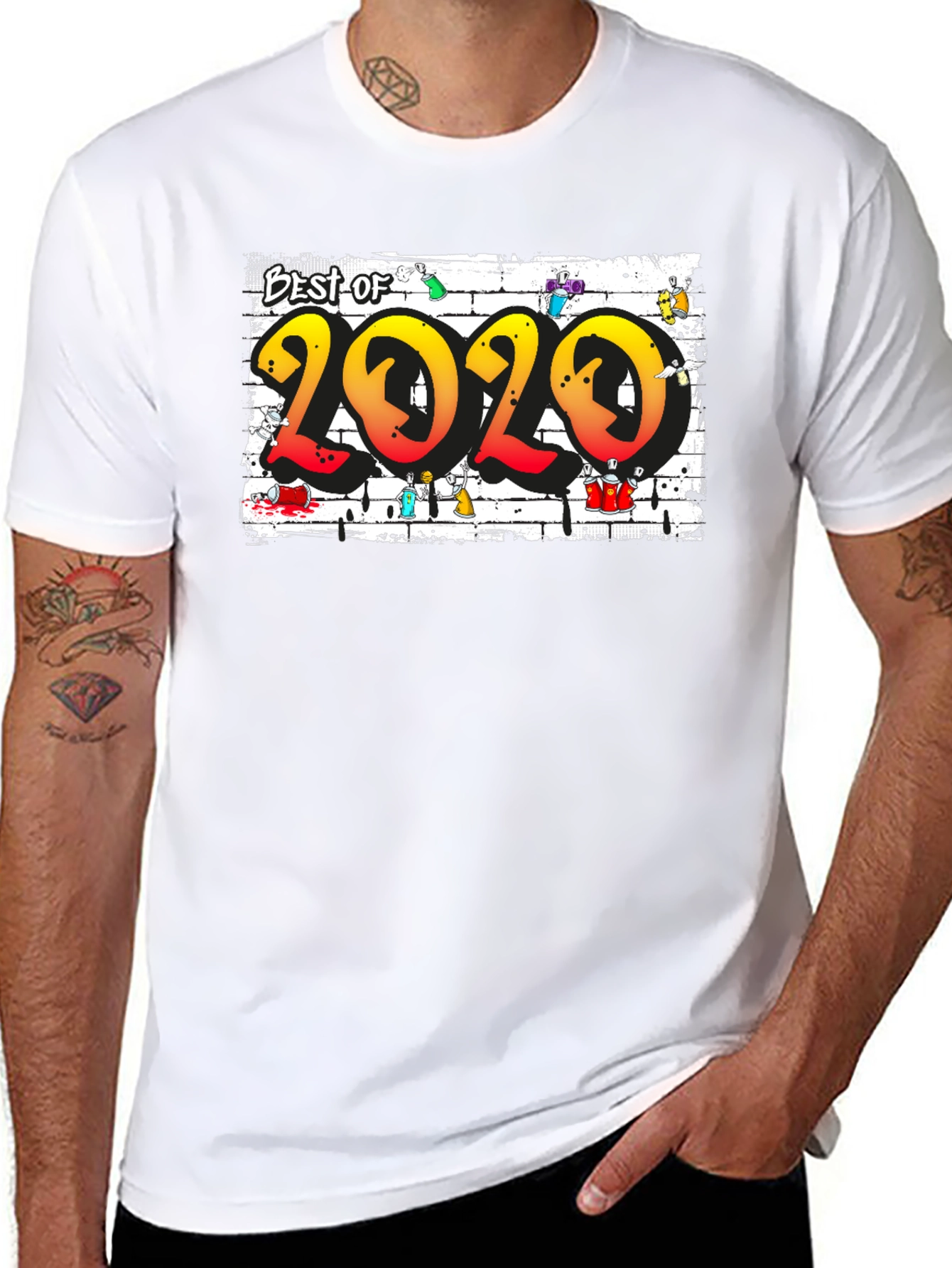 Best of 2020 Graffiti Style T-Shirt