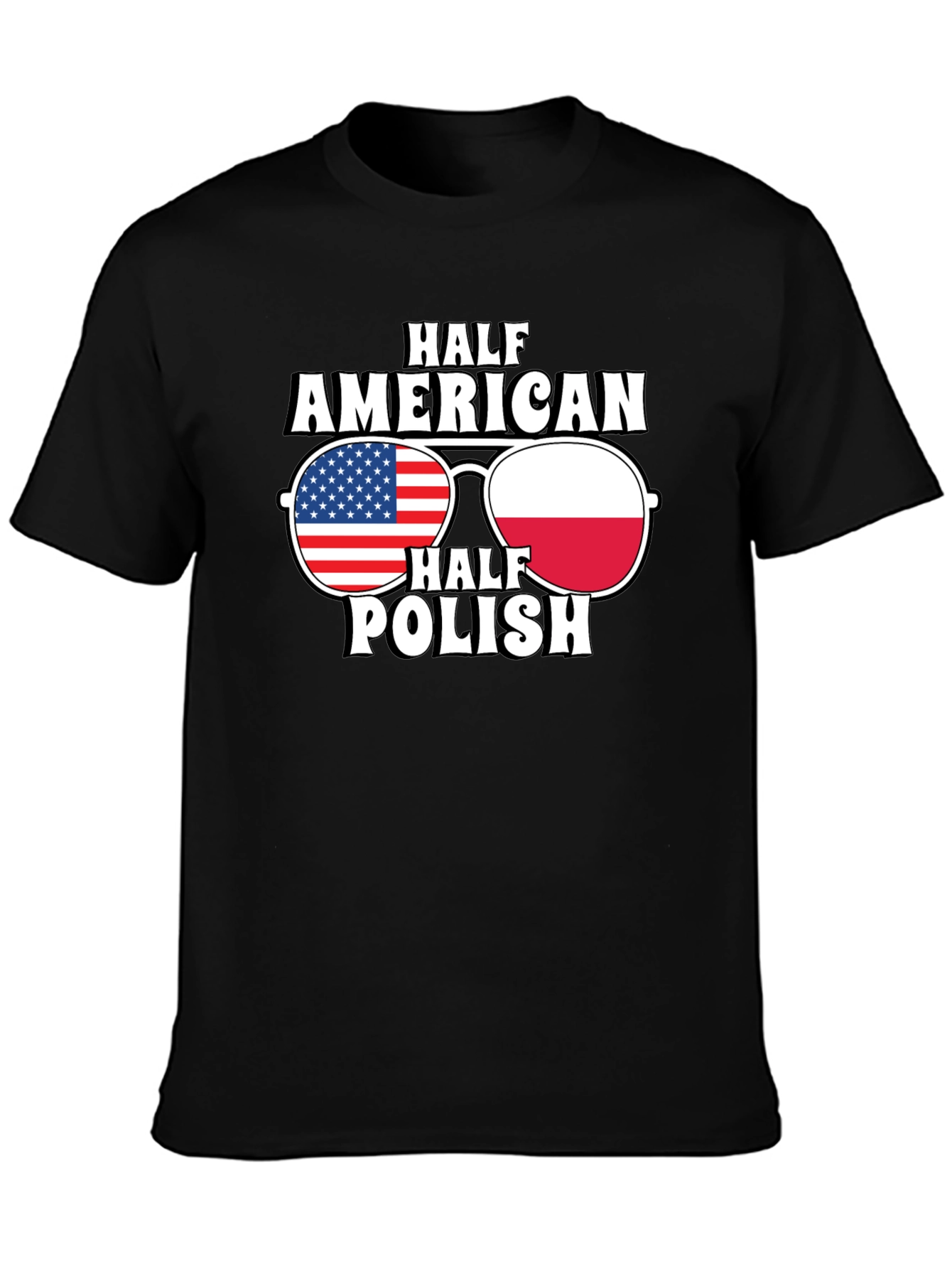 Half American Half Polish T-Shirt