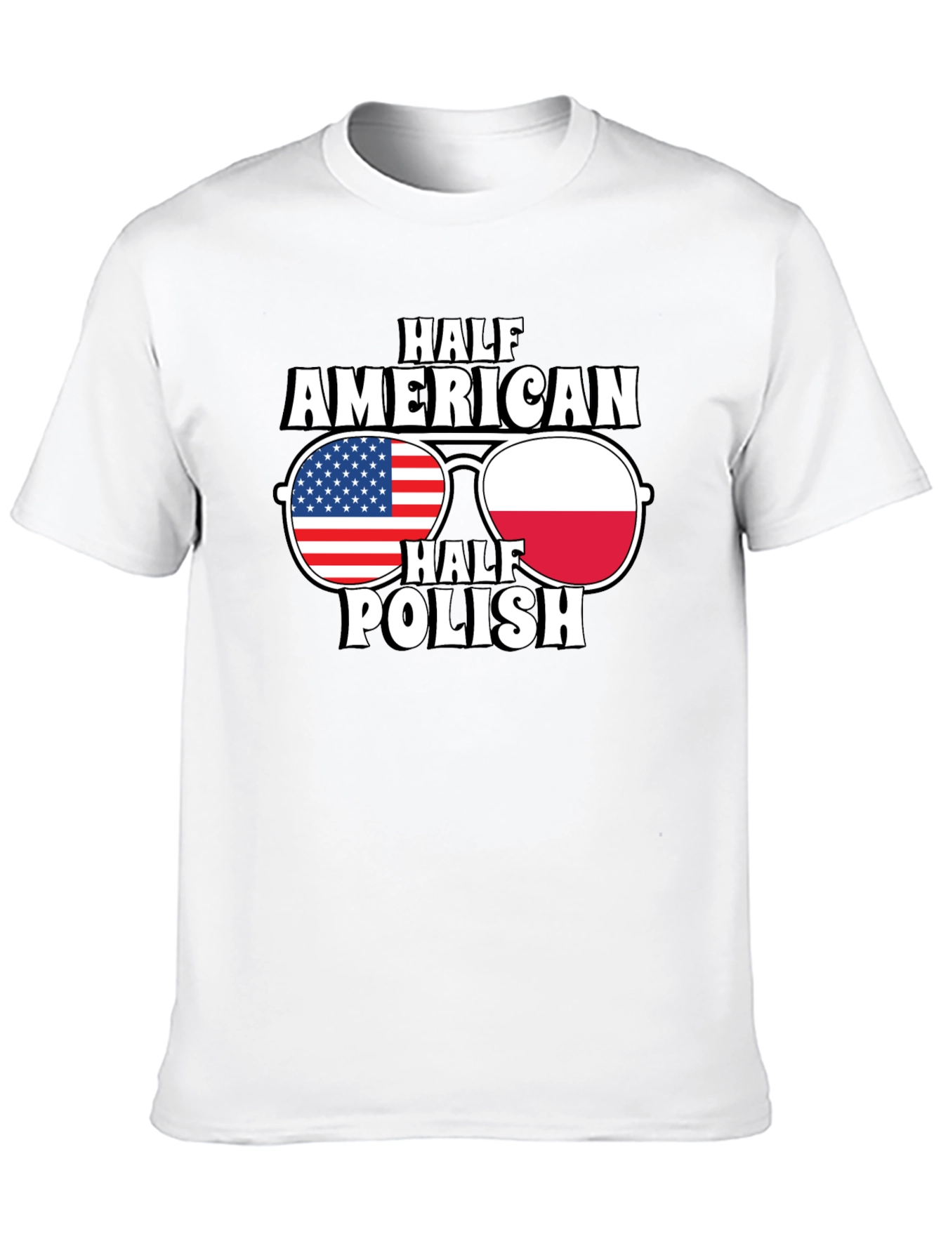 Half American Half Polish T-Shirt