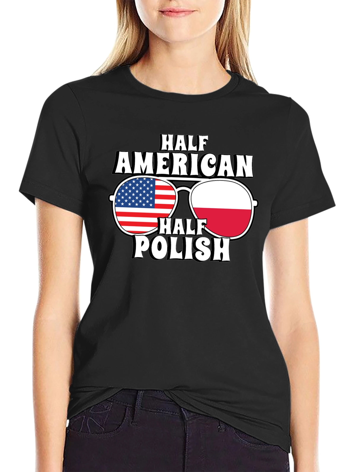Half American Half Polish T-Shirt