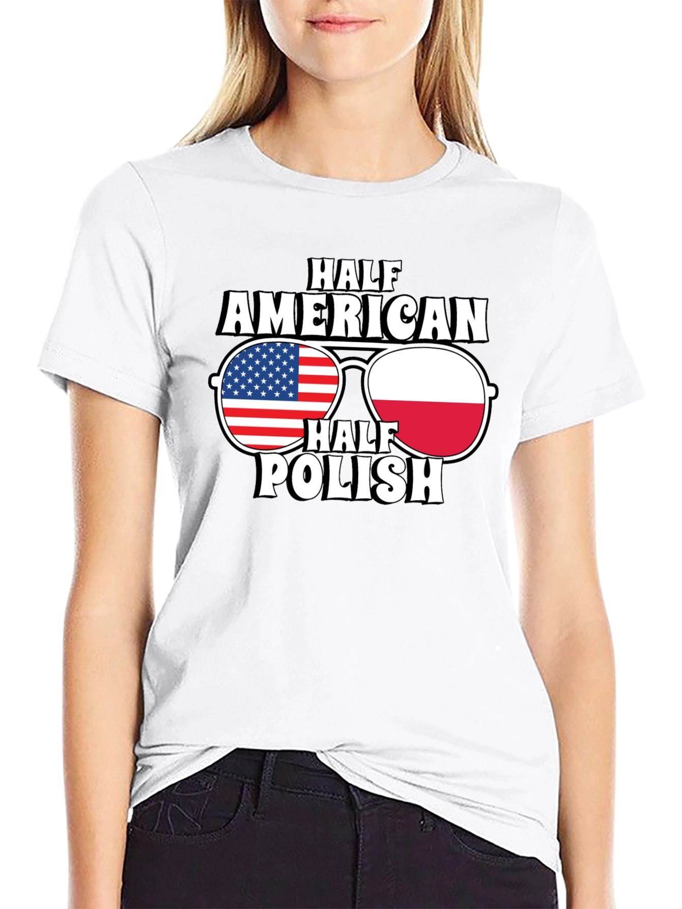 Half American Half Polish T-Shirt