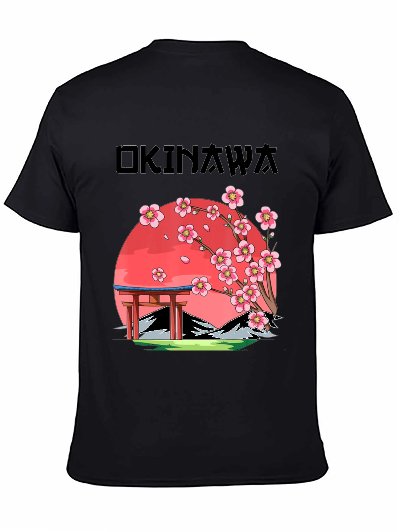 Okinawa Japan Cherry Blossom T-Shirt
