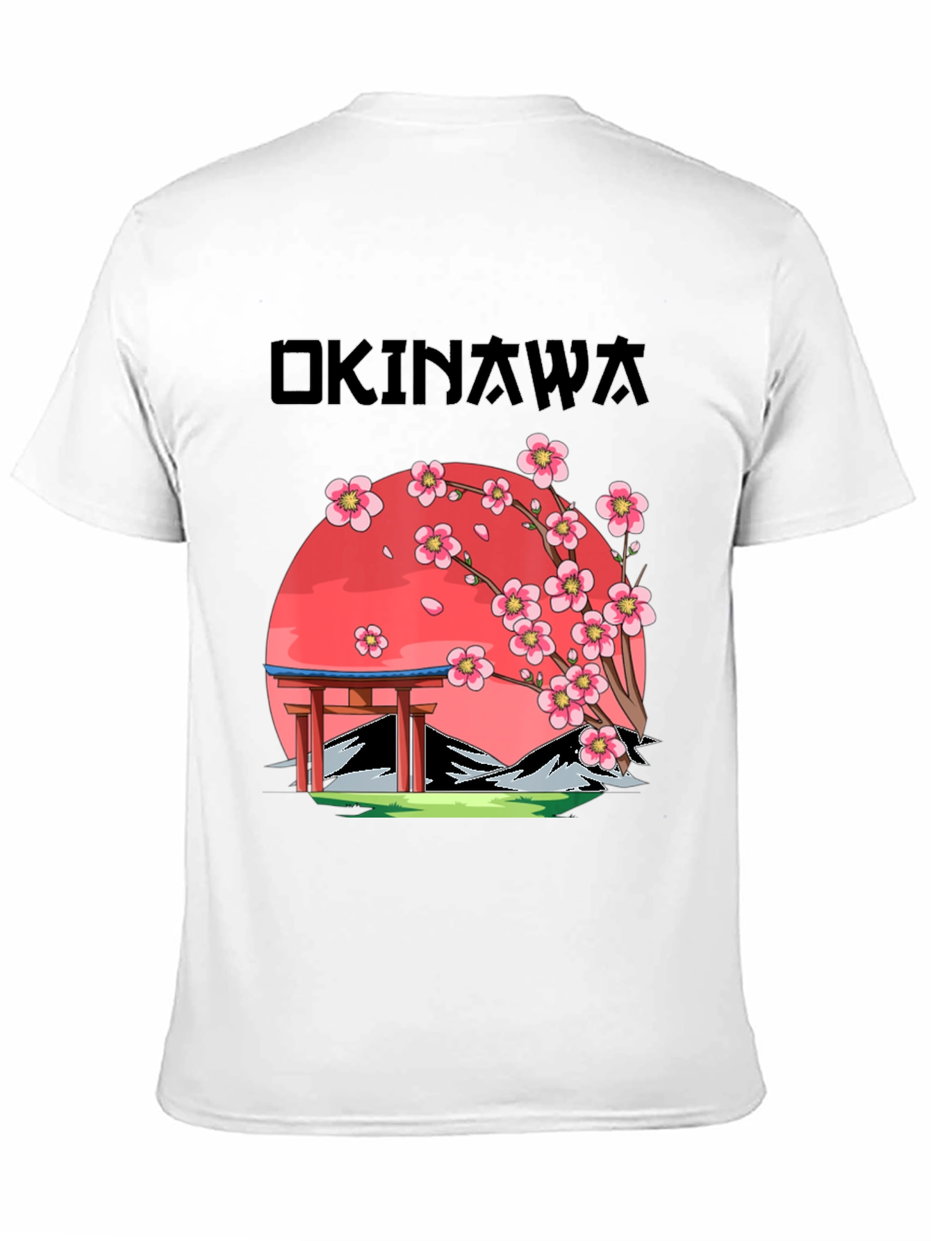 Okinawa Japan Cherry Blossom T-Shirt