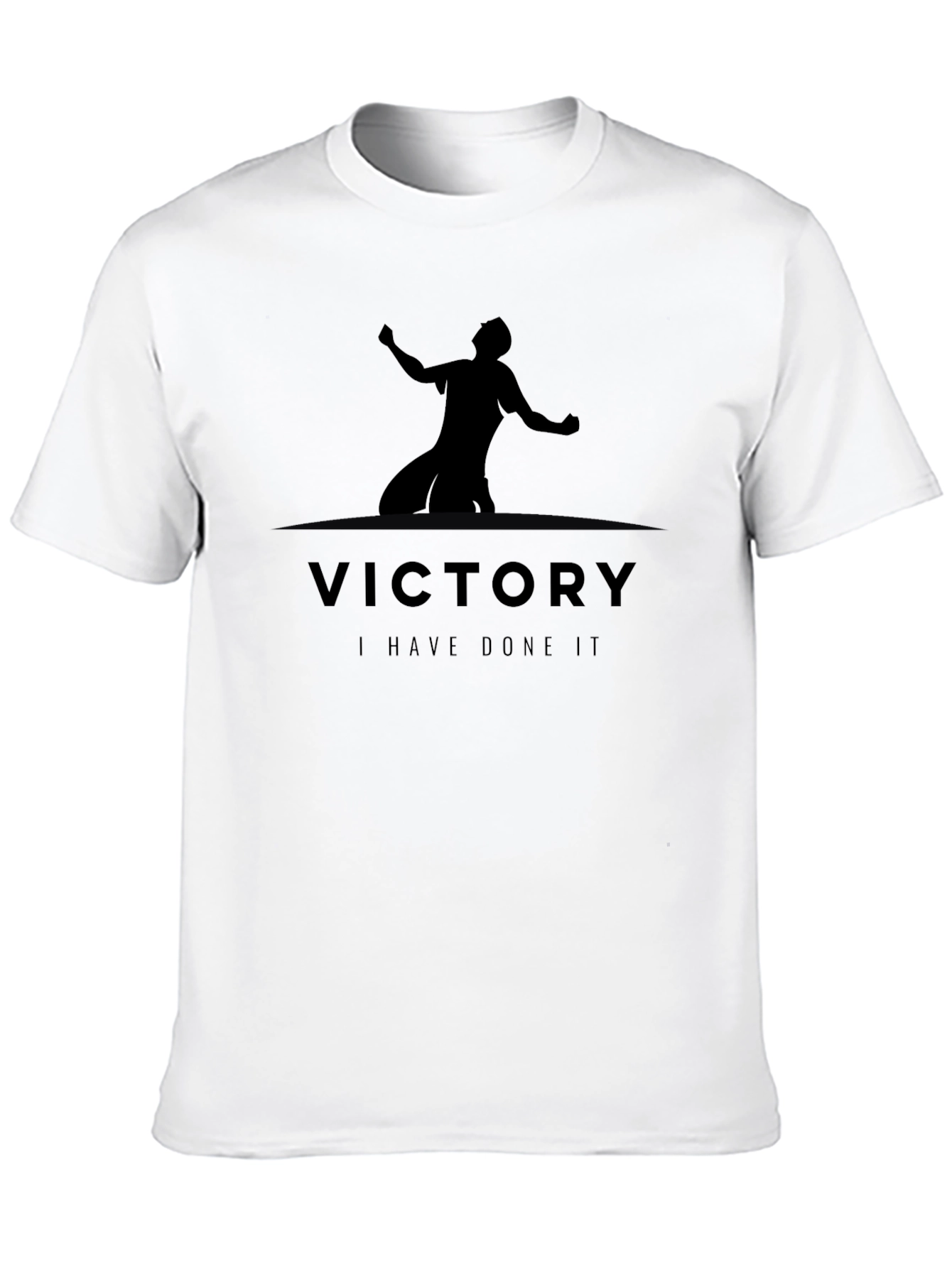 Victory Achieved Graphic T-Shirt - Black