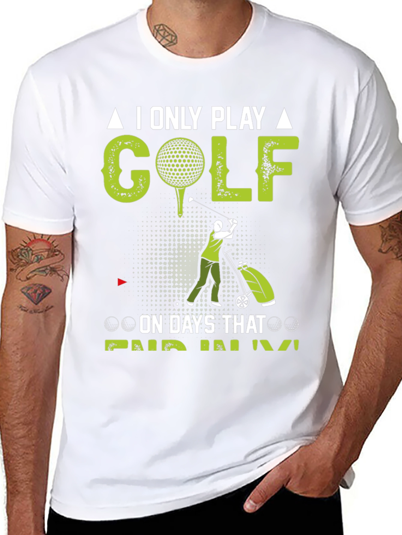 Golf Days T-Shirt - Novelty Golfing Tee