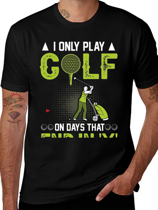 Golf Days T-Shirt - Novelty Golfing Tee