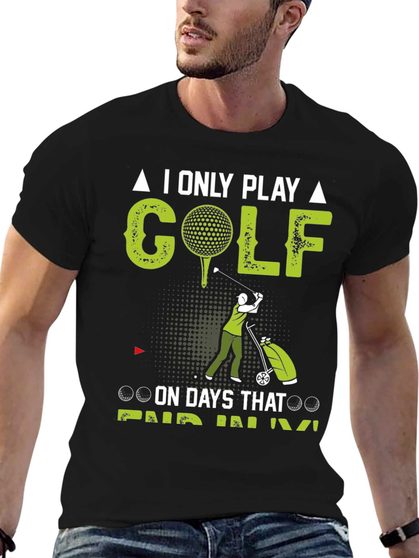Golf Days T-Shirt - Novelty Golfing Tee