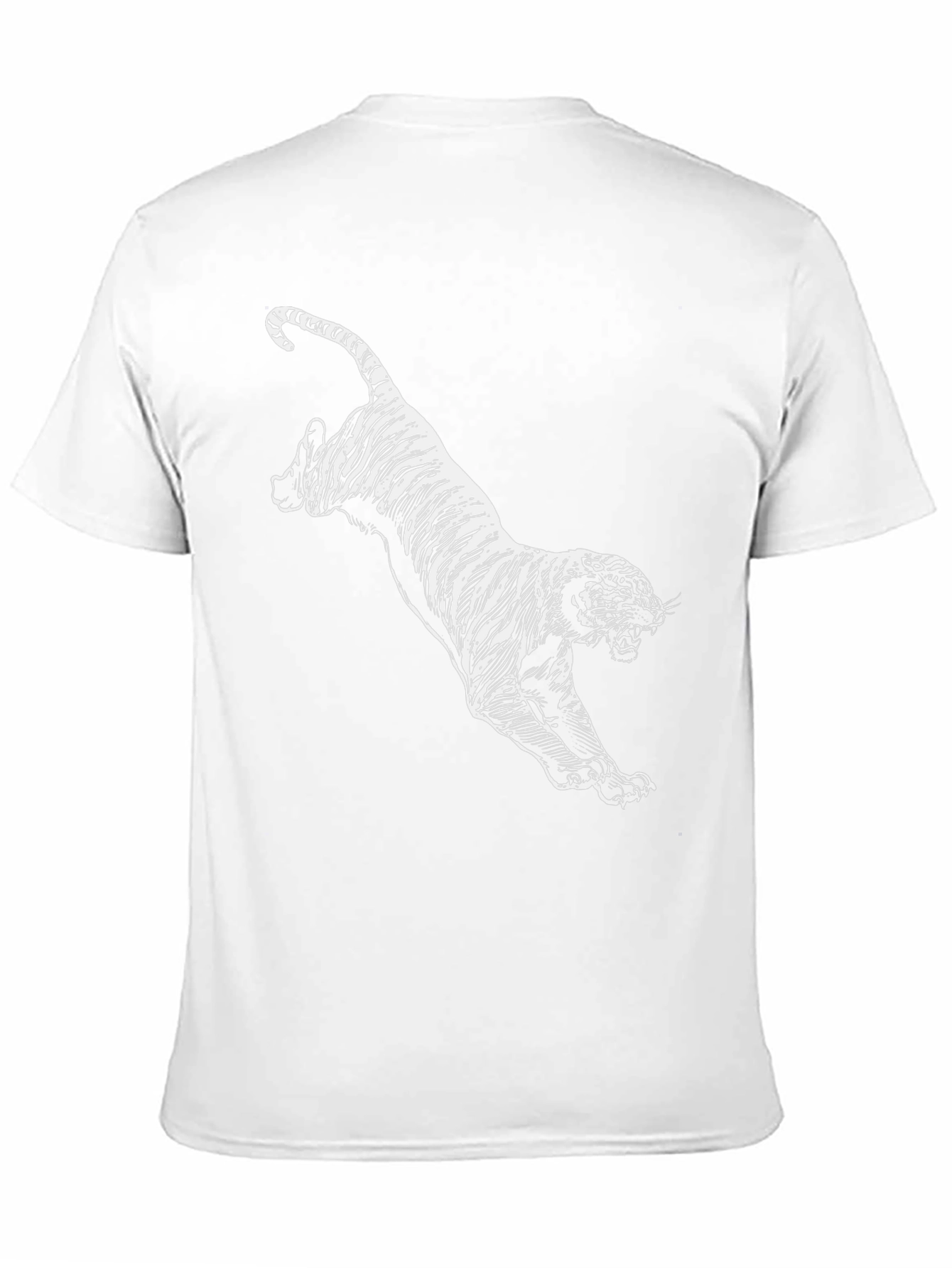Black Tiger Graphic Tee