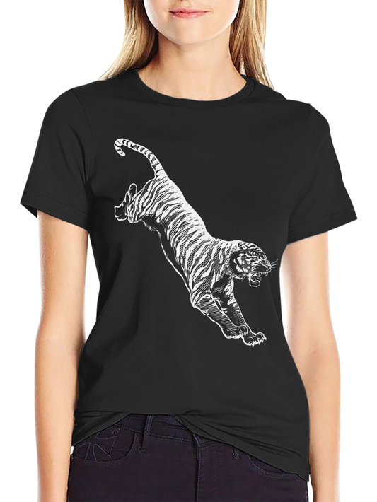 Black Tiger Graphic Tee