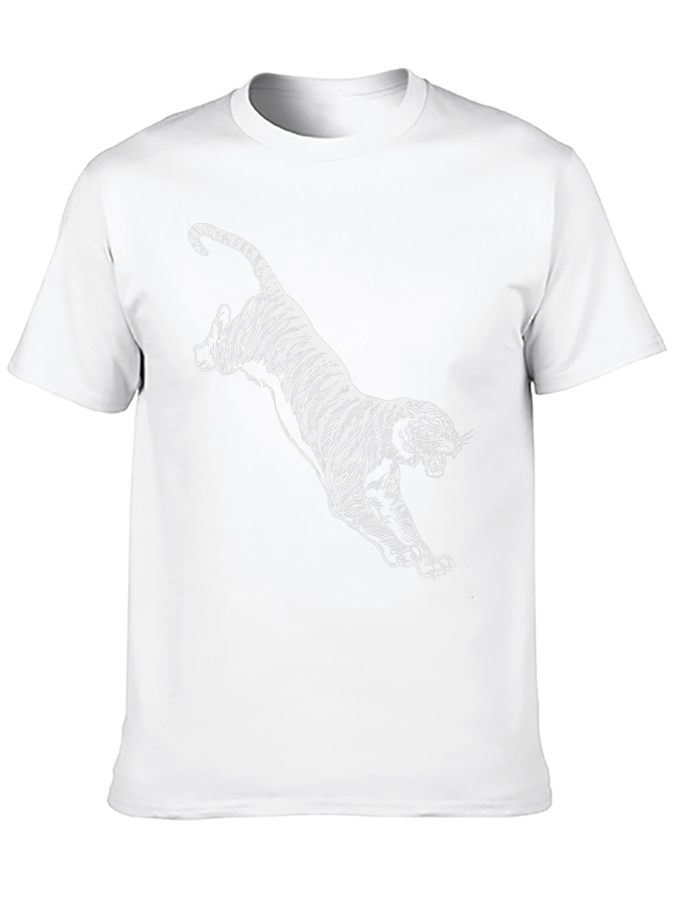 Black Tiger Graphic Tee