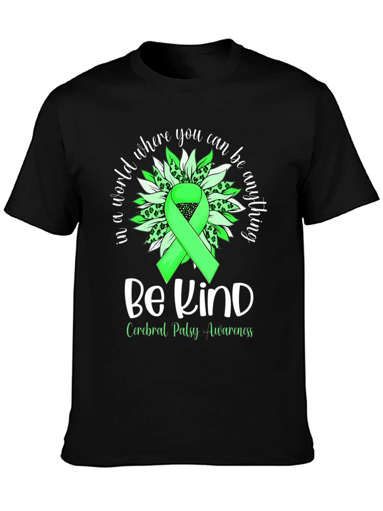 Be Kind Cerebral Palsy Awareness T-Shirt