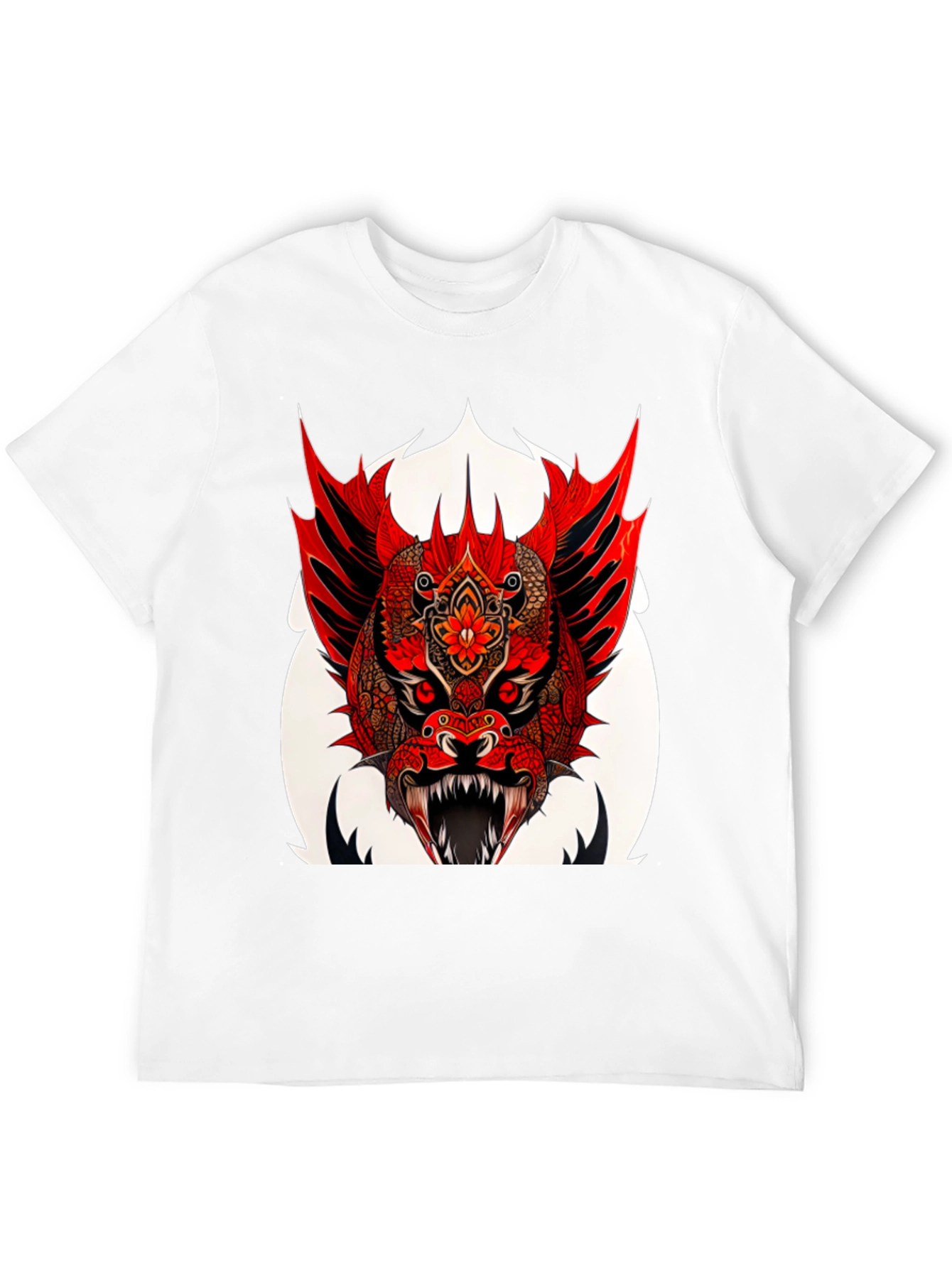 Red Dragon Graphic T-Shirt