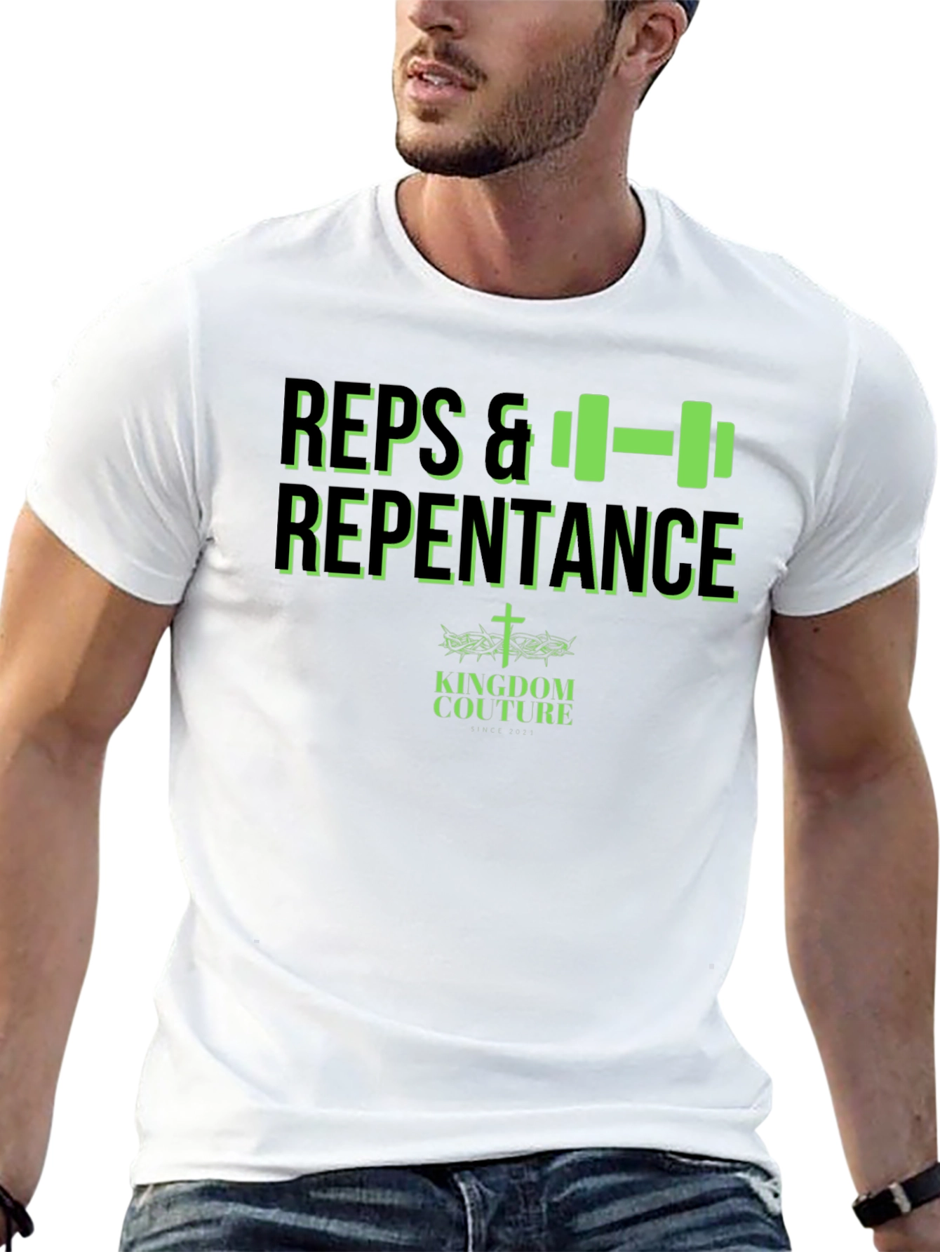 Reps & Repentance Graphic T-Shirt - Black