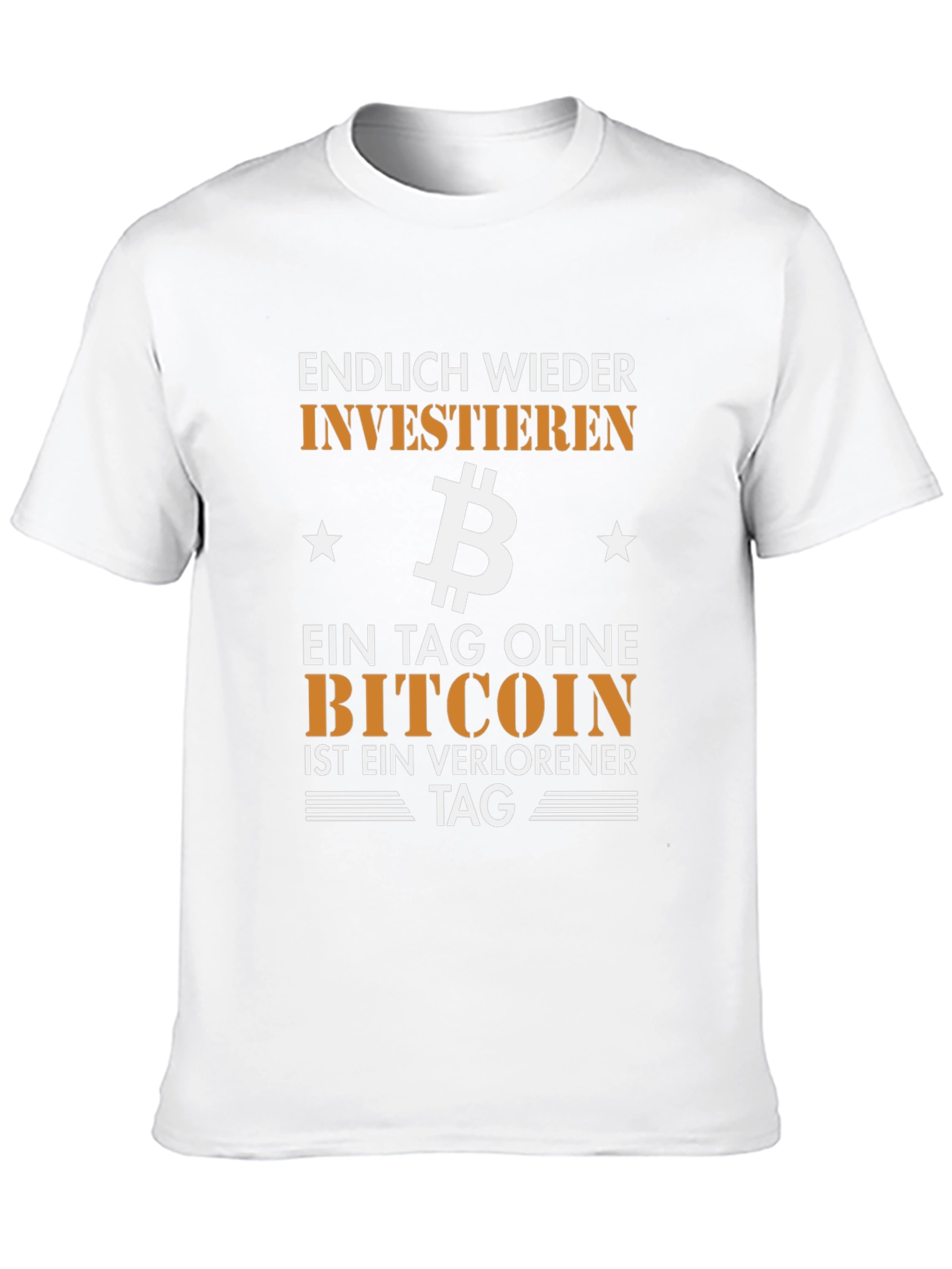 Bitcoin Investor Graphic T-Shirt - Endlich Wieder Investieren