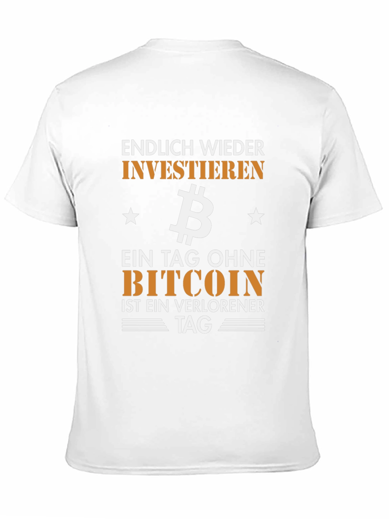 Bitcoin Investor Graphic T-Shirt - Endlich Wieder Investieren