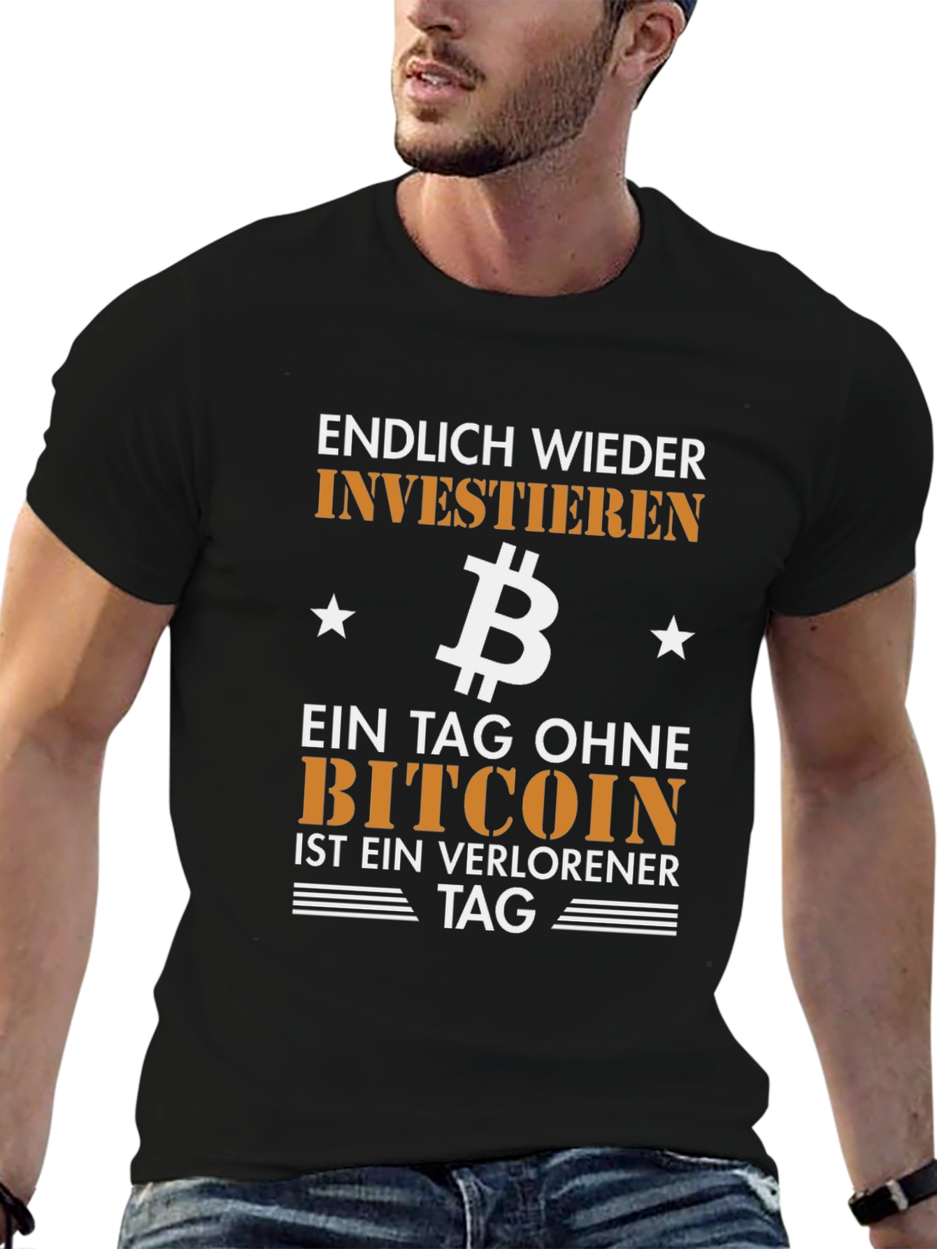 Bitcoin Investor Graphic T-Shirt - Endlich Wieder Investieren