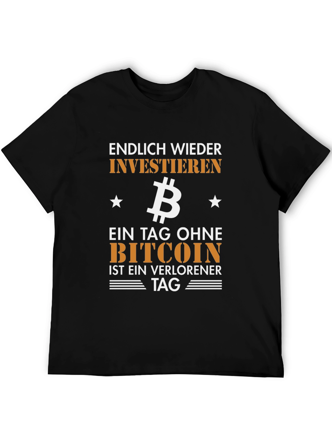 Bitcoin Investor Graphic T-Shirt - Endlich Wieder Investieren
