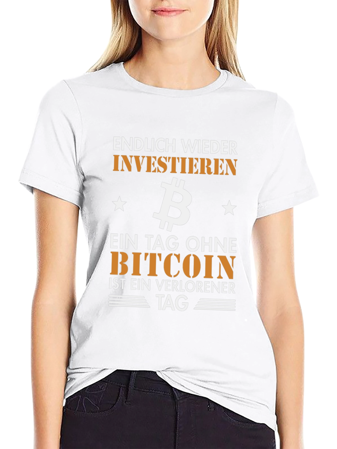 Bitcoin Investor Graphic T-Shirt - Endlich Wieder Investieren